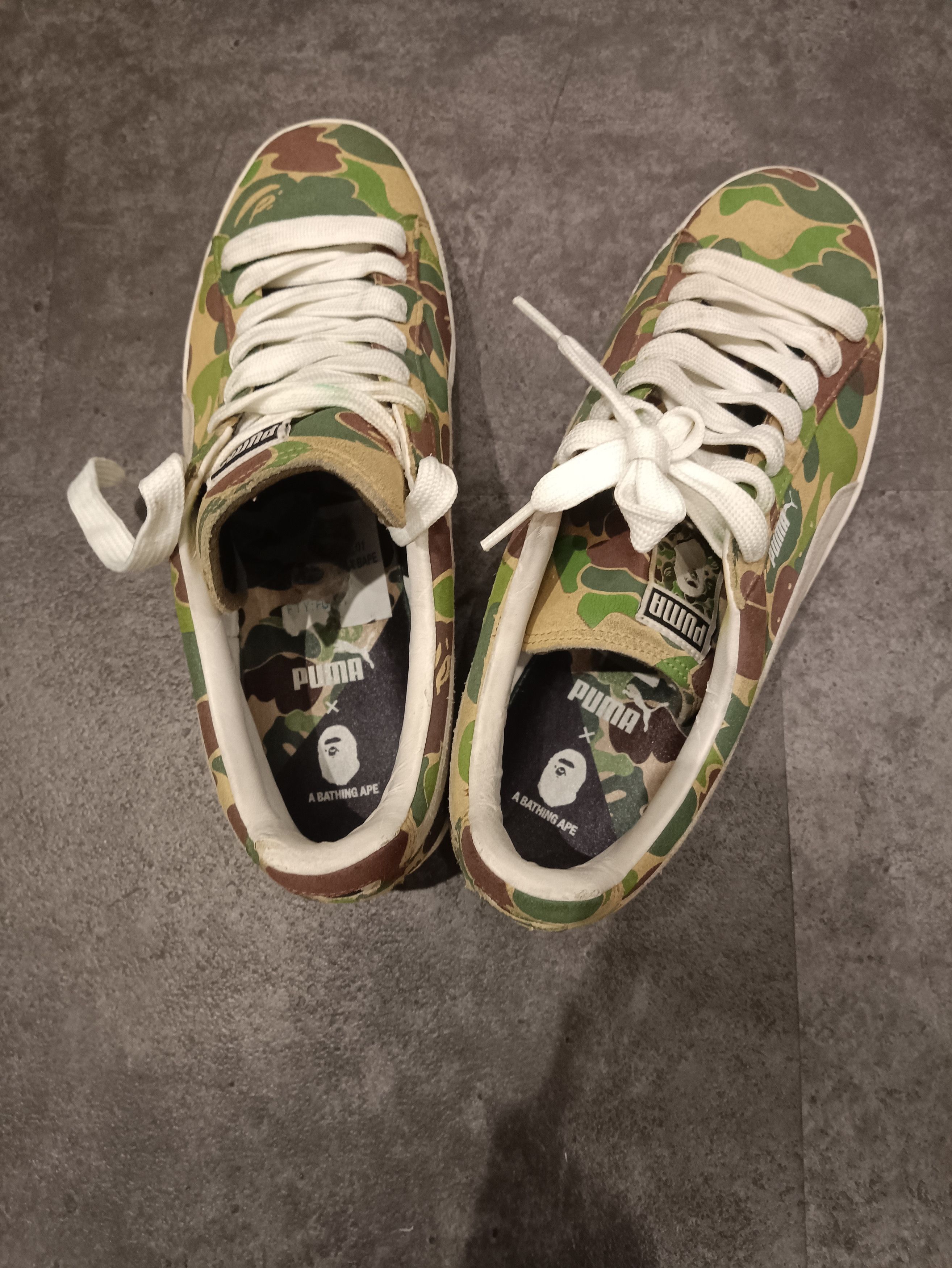 Bape × Puma Bape Puma Clyde Unreleased Sample Size US 11 / EU 44 - 8 Thumbnail