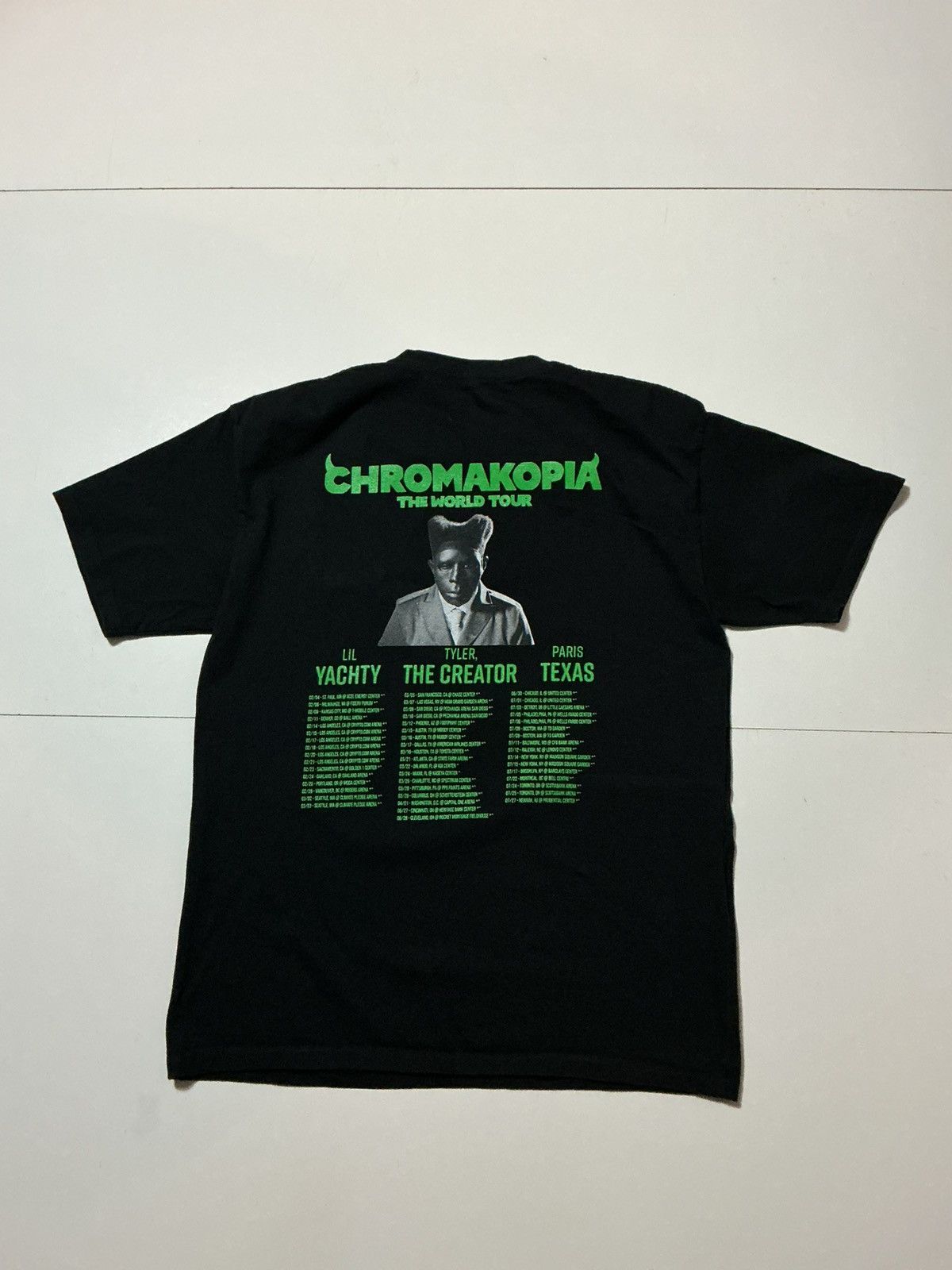 Tyler The Creator Tyler The Creator Chromakopia World Tour Lil Yachty T-Shirt Size US L / EU 52-54 / 3 - 2 Thumbnail