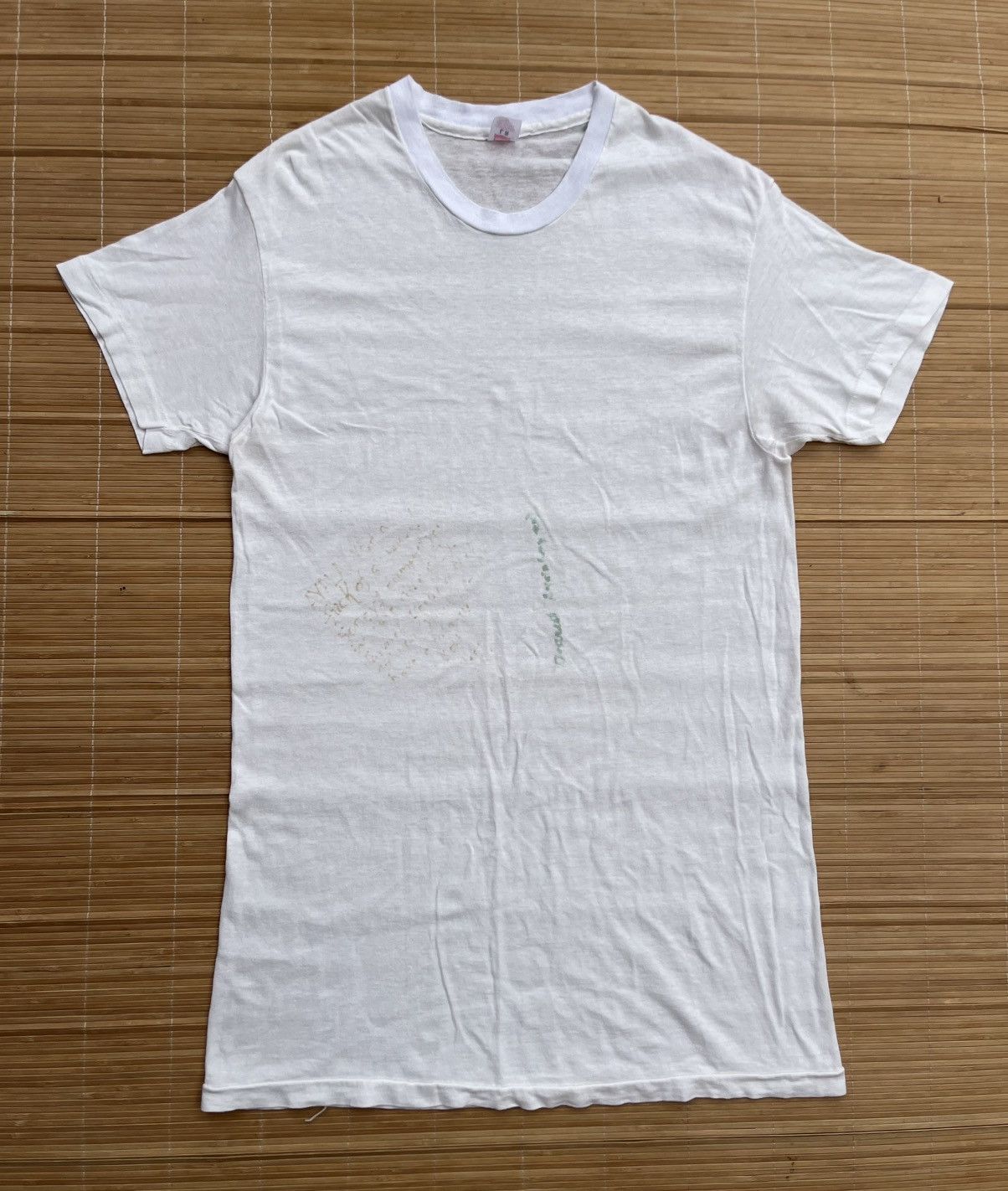 Vintage Vintage 60s Hanes blank tee Size US L / EU 52-54 / 3 - 1 Thumbnail