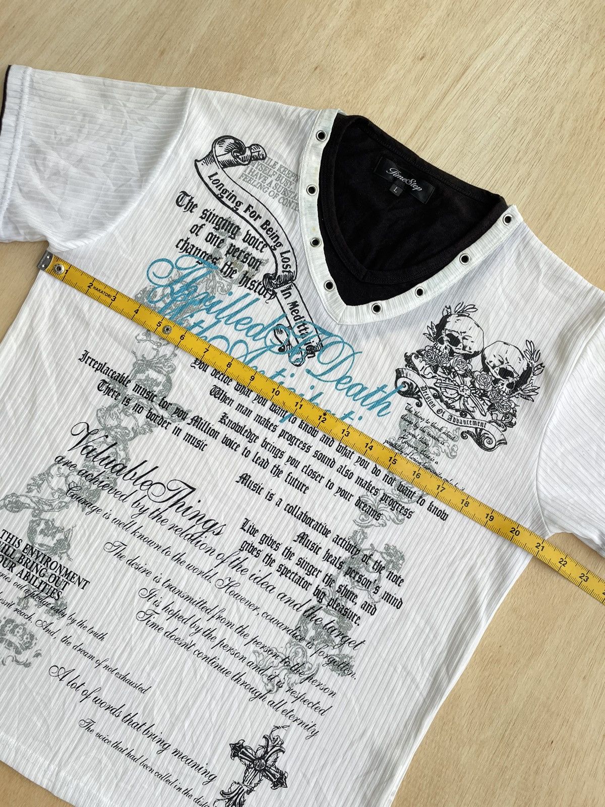 Hysteric Glamour × If Six Was Nine × Japanese Brand Y2k GimeStep Ifsixwasnine Lgb Style Punk Tshirt Size US L / EU 52-54 / 3 - 7 Thumbnail
