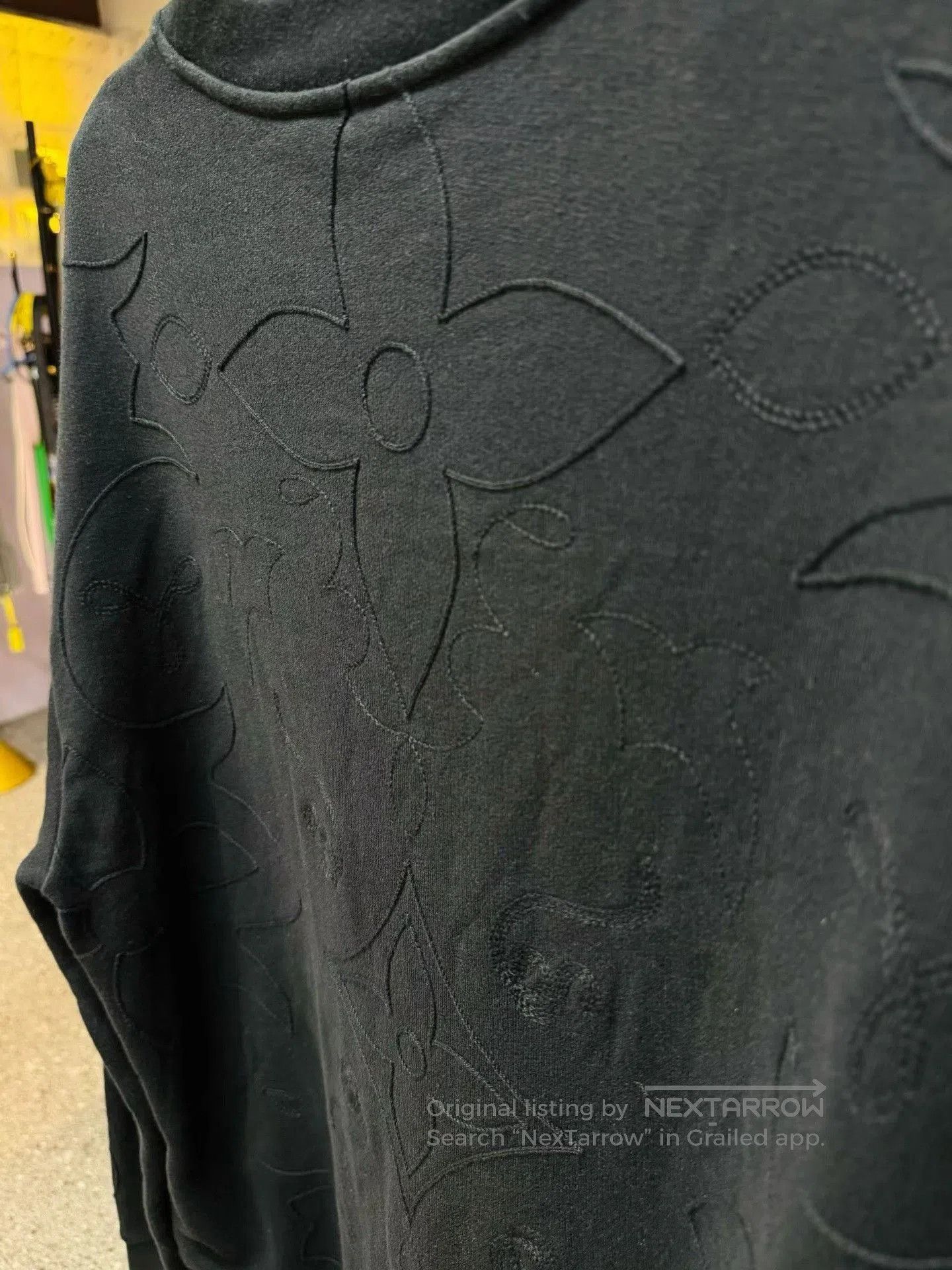 Louis Vuitton LV SS24 Monogram Embroidery Crewneck Sweatshirt. Size US XXL / EU 58 / 5 - 4 Thumbnail