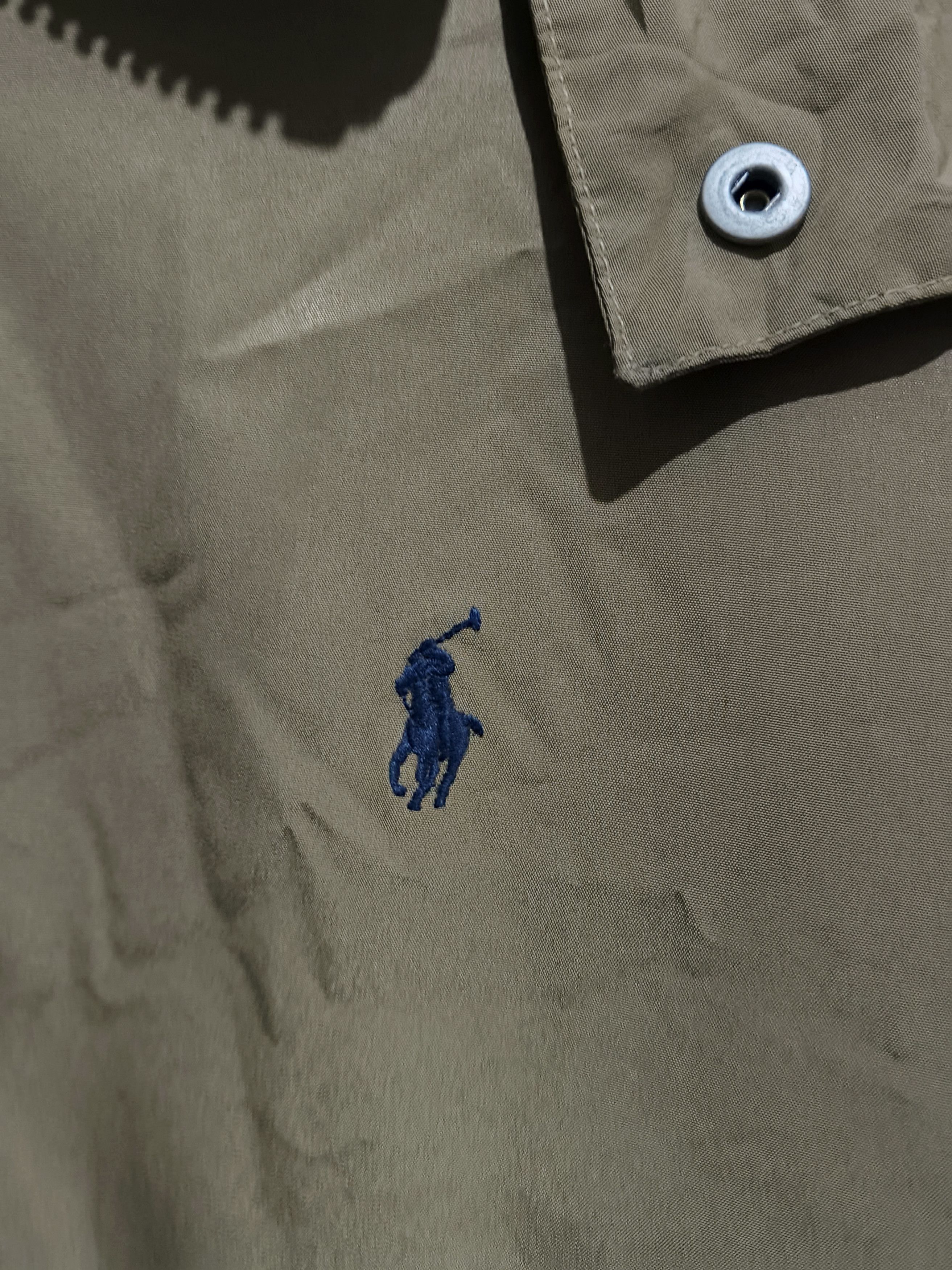 Polo Ralph Lauren Vtg 90s Ralph Lauren Mens Medium Fleece Lined Hooded Jacket Size US L / EU 52-54 / 3 - 3 Thumbnail
