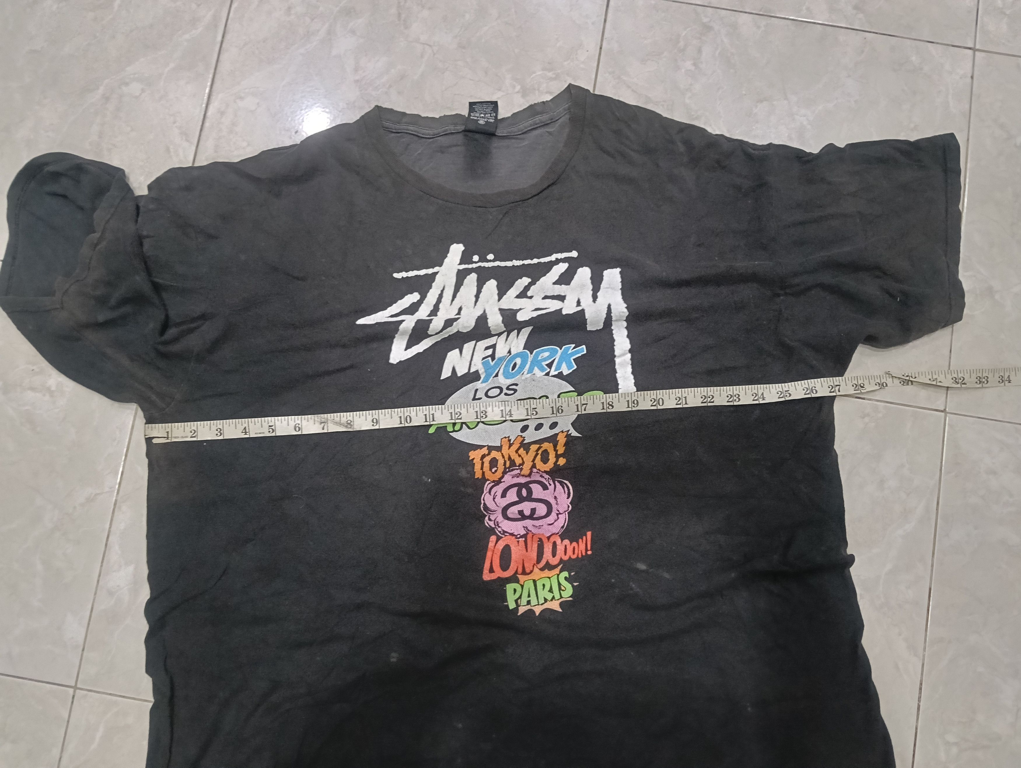 Japanese Brand Vintage Y2K Stussy Size US XXL / EU 58 / 5 - 8 Thumbnail
