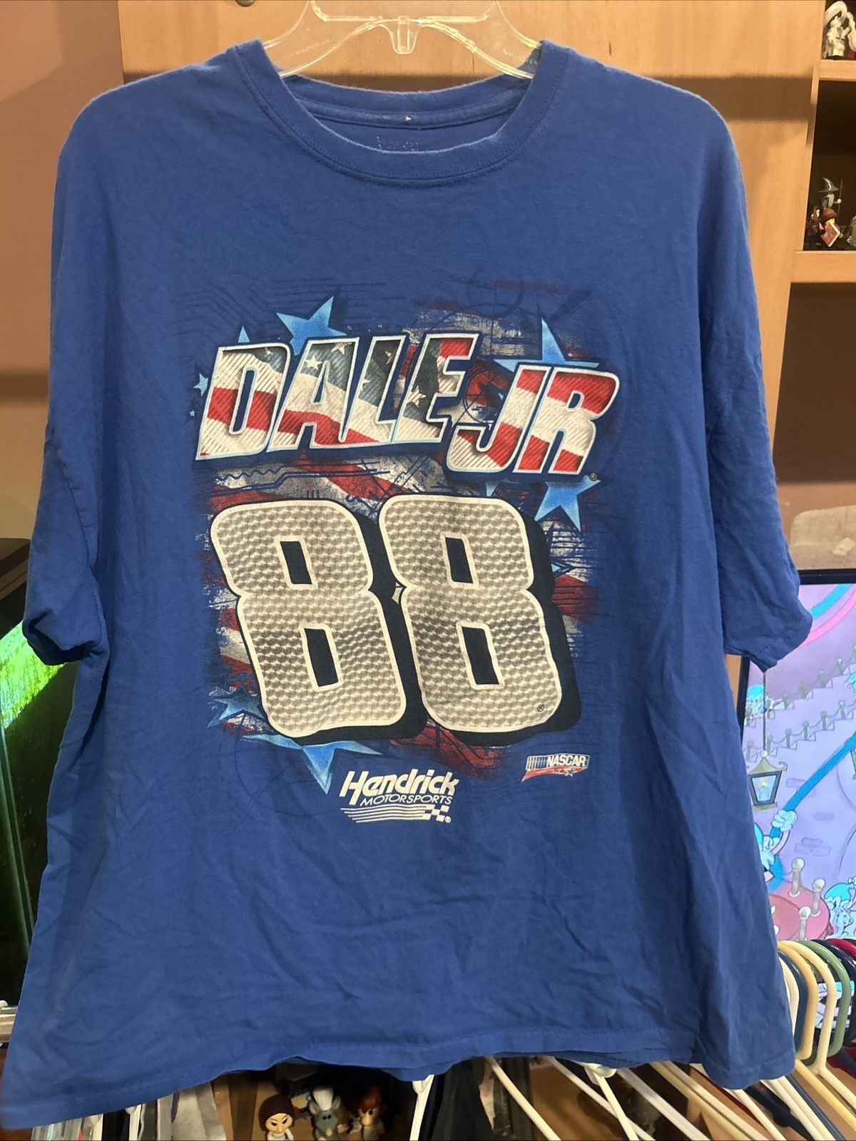NASCAR Vintage Dale Jr racing T shirt Size US L / EU 52-54 / 3 - 1 Thumbnail