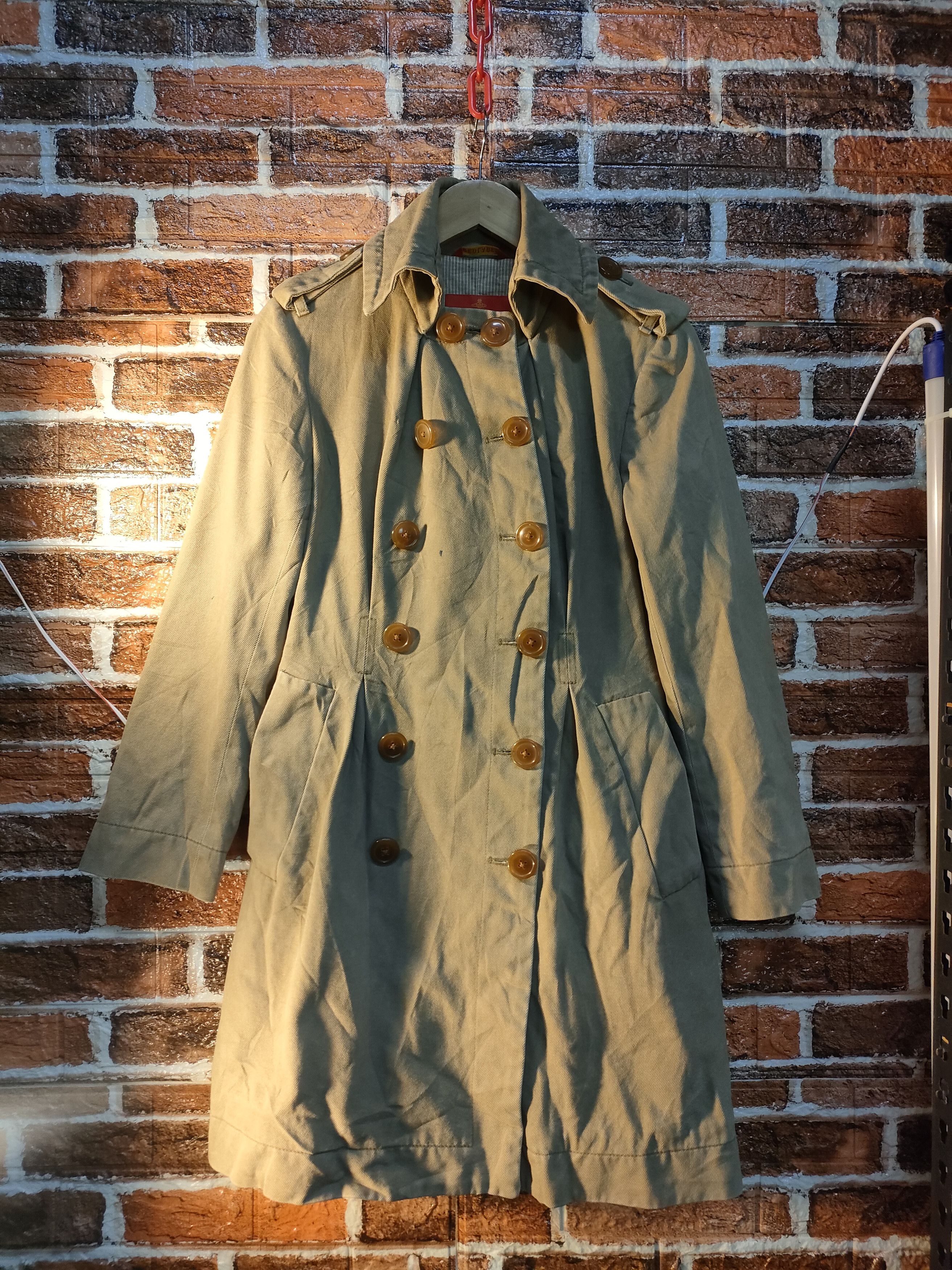 Hedi Slimane × Vivienne Westwood Vivienne Westwood Double Breast Long Coat Size M / US 6-8 / IT 42-44 - 1 Thumbnail