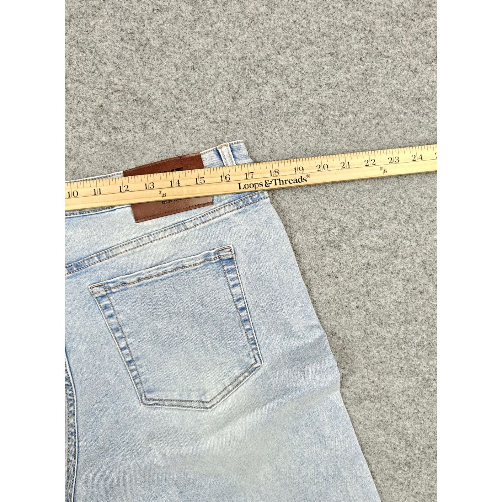 Frye Frye Jeans Womens 12 Light Wash High Rise Straight Stevie Denim Pants New Size 34" / US 12 / IT 48 - 7 Thumbnail