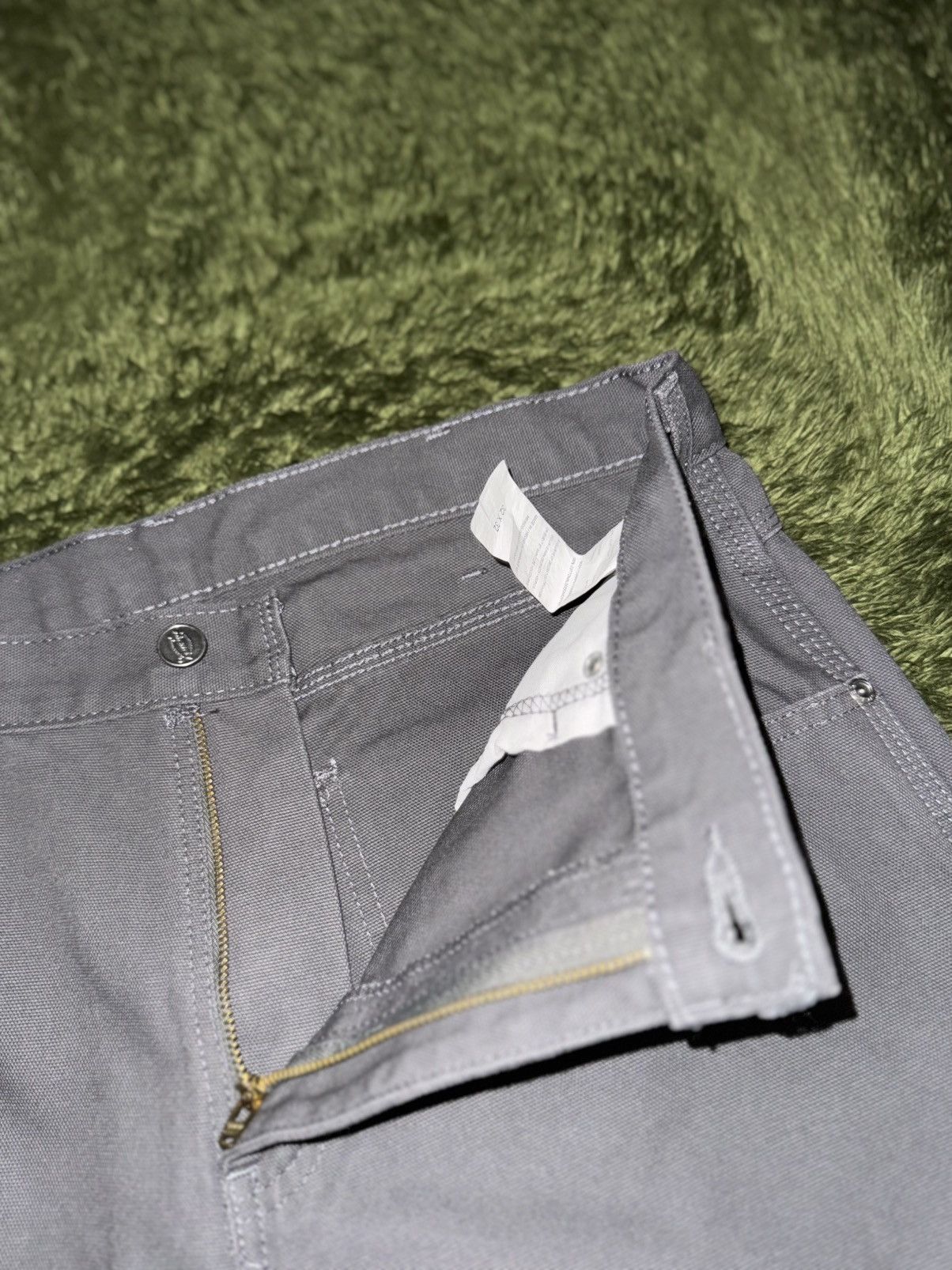 Dickies [32x32] Dickies Duck Canvas Carpenter Pants Dark Grey Size US 32 / EU 48 - 3 Thumbnail