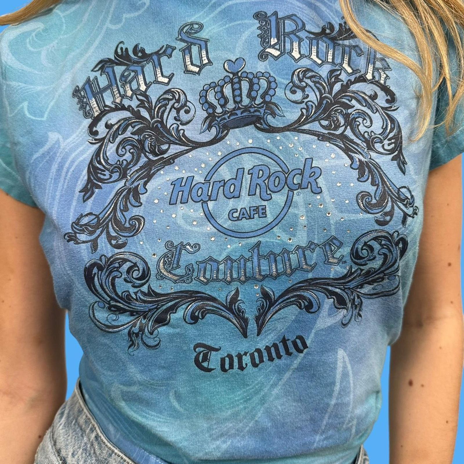 Hard Rock Cafe Vintage womens hard rock Cafe Tee Size M / US 6-8 / IT 42-44 - 2 Thumbnail