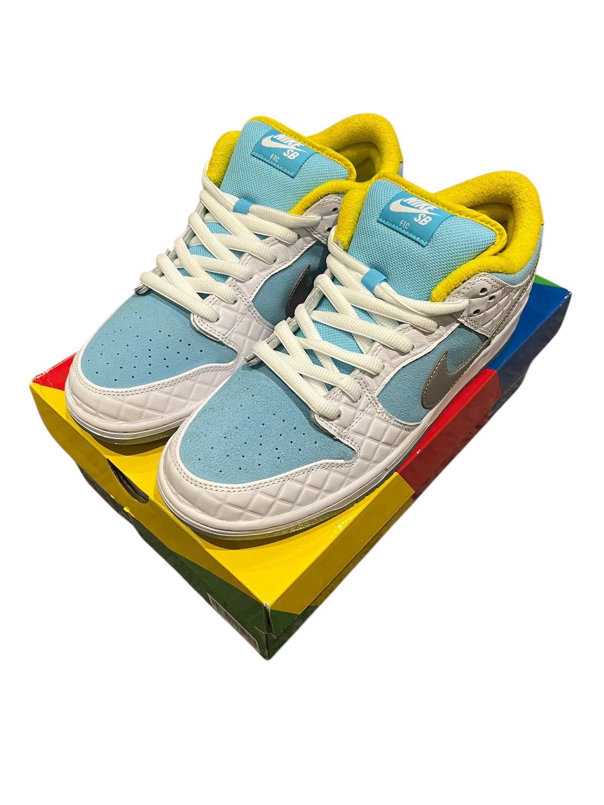 FTC × Nike Nike SB dunk FTC blue Lagoon US11 UK10 Size US 11 / EU 44 - 1 Thumbnail