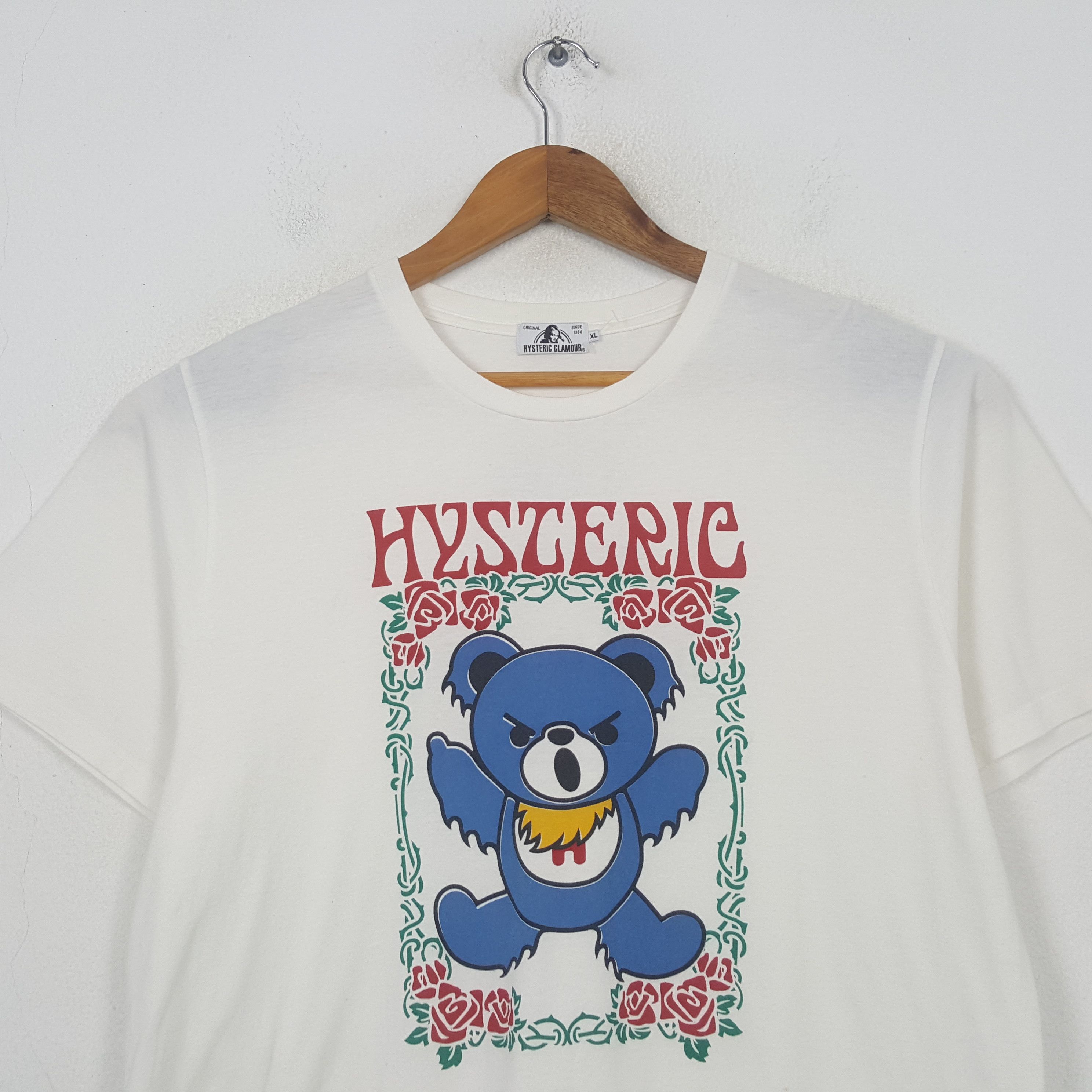 Hysteric Glamour Vintage Hysteric Glamour Japan Fashion Brand T-shirt C294N41 Size US L / EU 52-54 / 3 - 2 Thumbnail