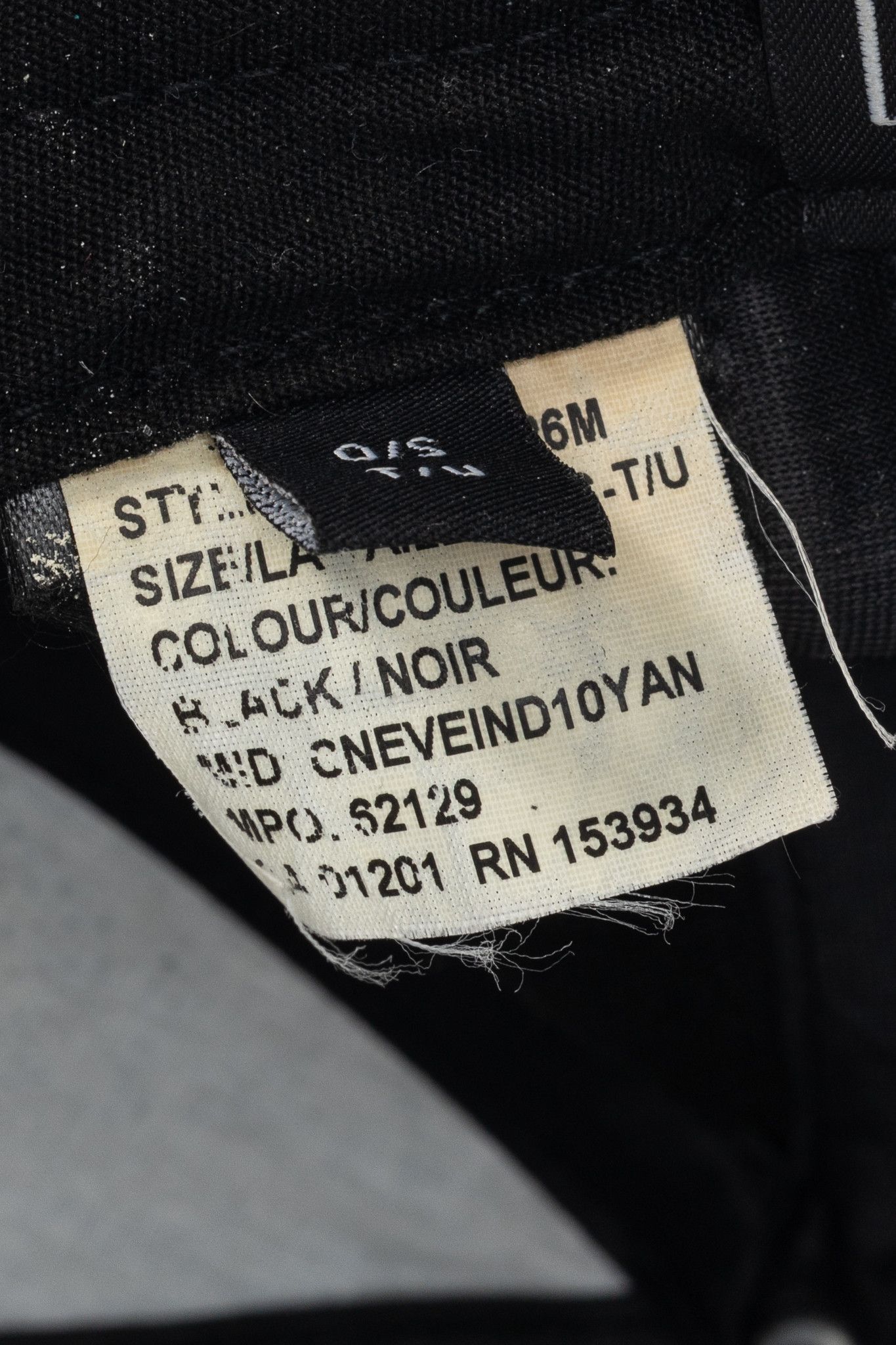 Canada Goose Canada Goose Wordmark Black Adjustable Cap Size ONE SIZE - 10 Thumbnail