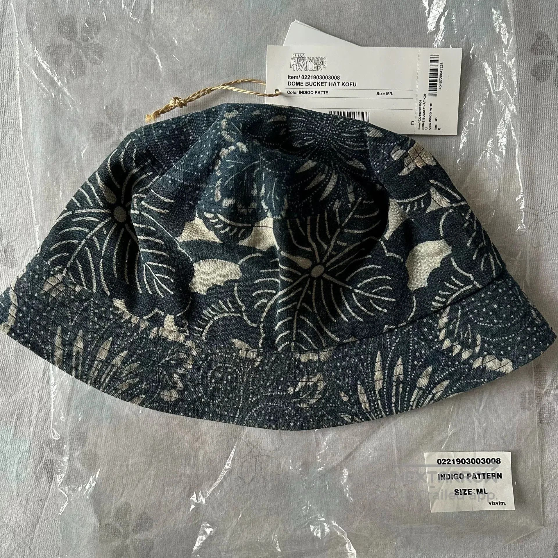 Visvim visvim DOME BUCKET HAT KOFU. Size ONE SIZE - 1 Thumbnail