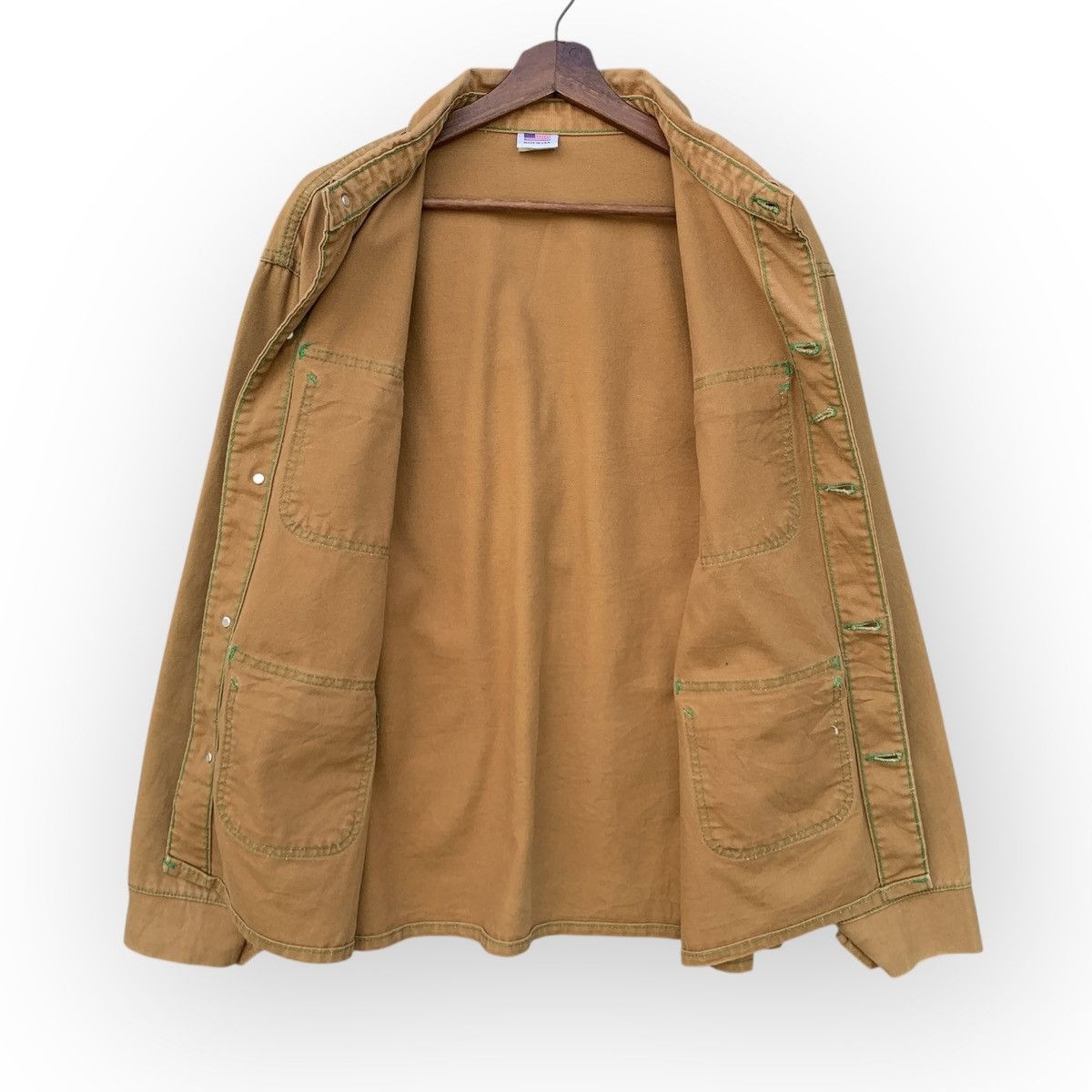 Vintage VINTAGE 90s POINTER USA DUCK CANVAS CHORE JACKET Size US L / EU 52-54 / 3 - 4 Thumbnail