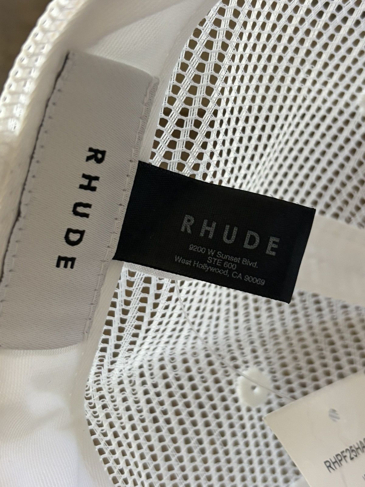 Rhude Rhude Mesh Trucker New with tags Size ONE SIZE - 4 Thumbnail