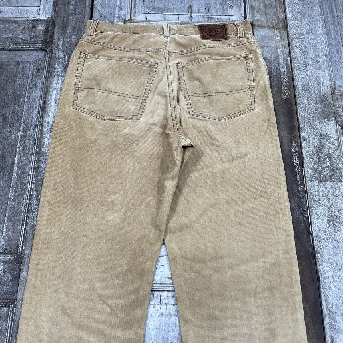 Polo Ralph Lauren × Vintage Corduroy Vintage Polo Ralph Lauren Distressed Pant Size US 31 - 6 Thumbnail