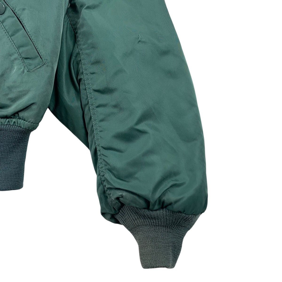 Alpha Industries × Vintage Vintage ALPHA INDUSTRIES MA-1 green Bomber jacket Size US XL / EU 56 / 4 - 10 Thumbnail