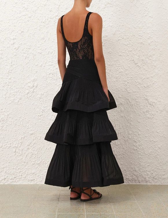 Zimmermann oc11z0225 Bodysuit in Black Size L / US 10 / IT 46 - 5 Thumbnail