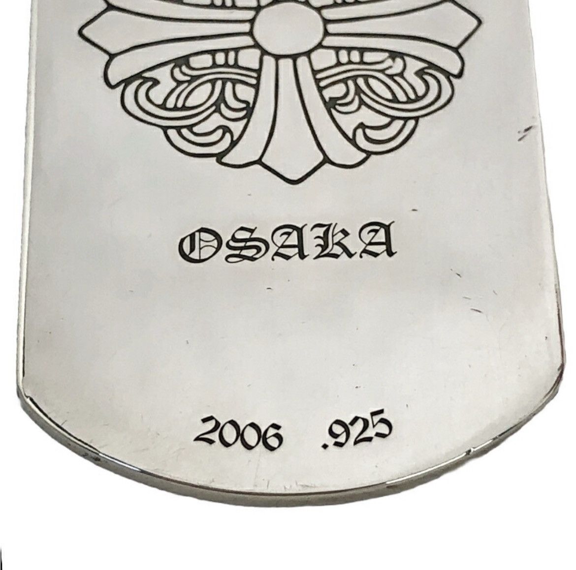 Chrome Hearts Chrome Hearts Japan Exclusive label cross Dog tag Size ONE SIZE - 4 Thumbnail