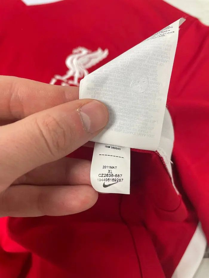 Nike Nike Liverpool 2020 2021 Home Football Shirt Soccer Jersey Size US XL / EU 56 / 4 - 10 Thumbnail