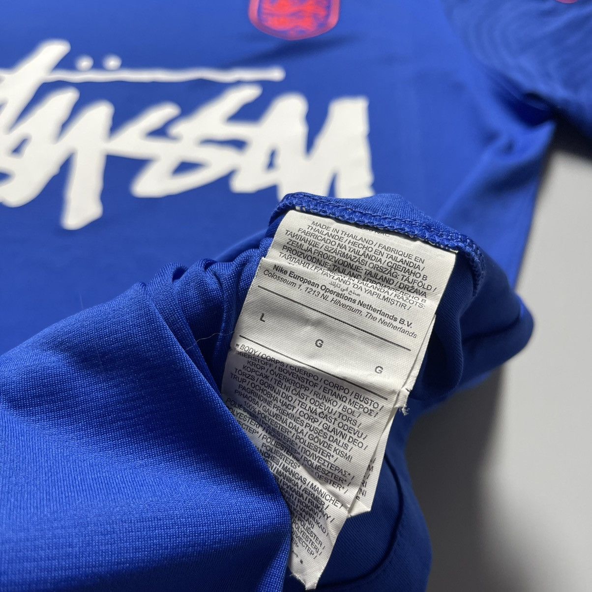 Nike ENGLAND x STUSSY NIKE 2020/2021 FOOTBALL TRAINING JERSEY Size US L / EU 52-54 / 3 - 7 Thumbnail