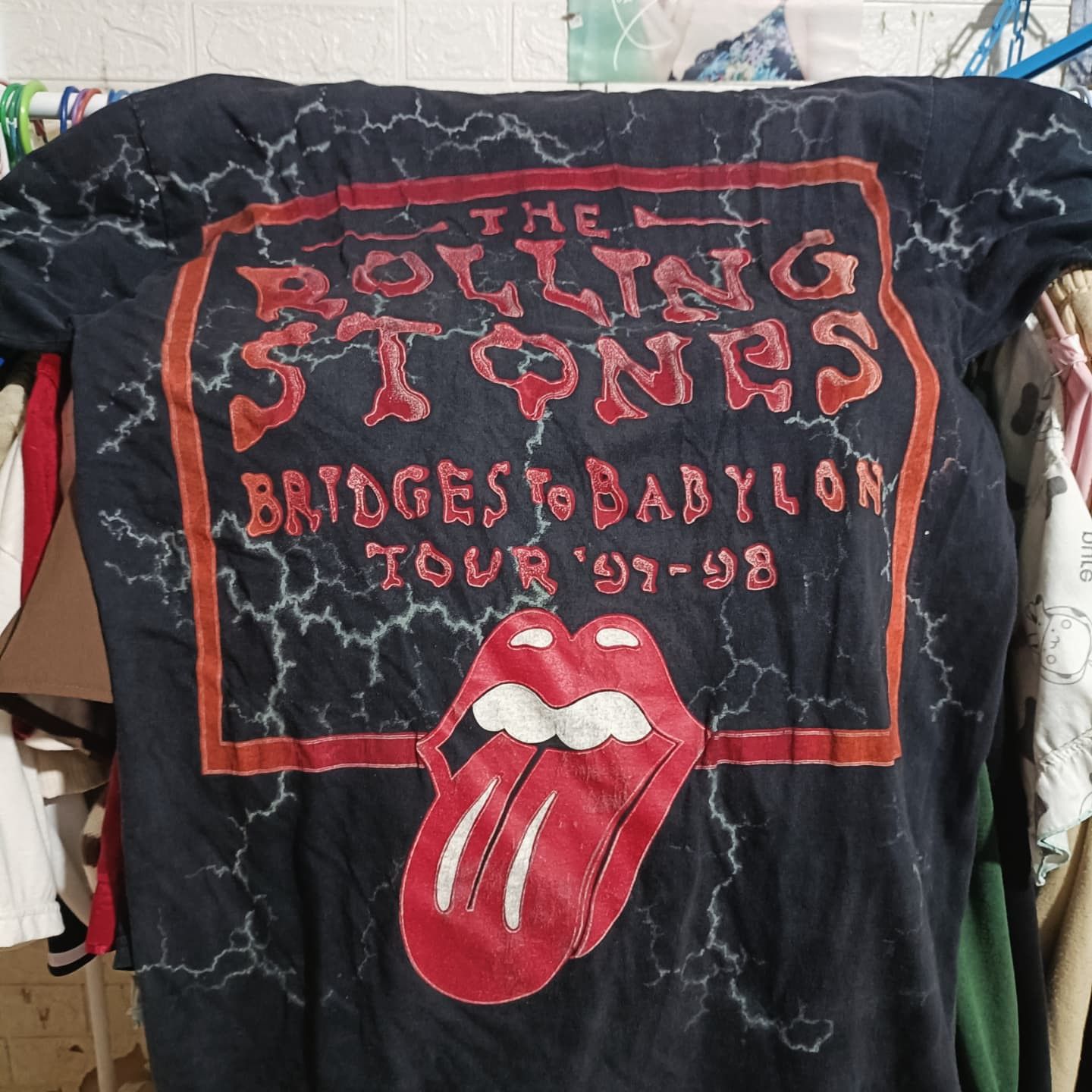 Vintage The Rolling stones Peyote 90' Size US XL / EU 56 / 4 - 7 Thumbnail