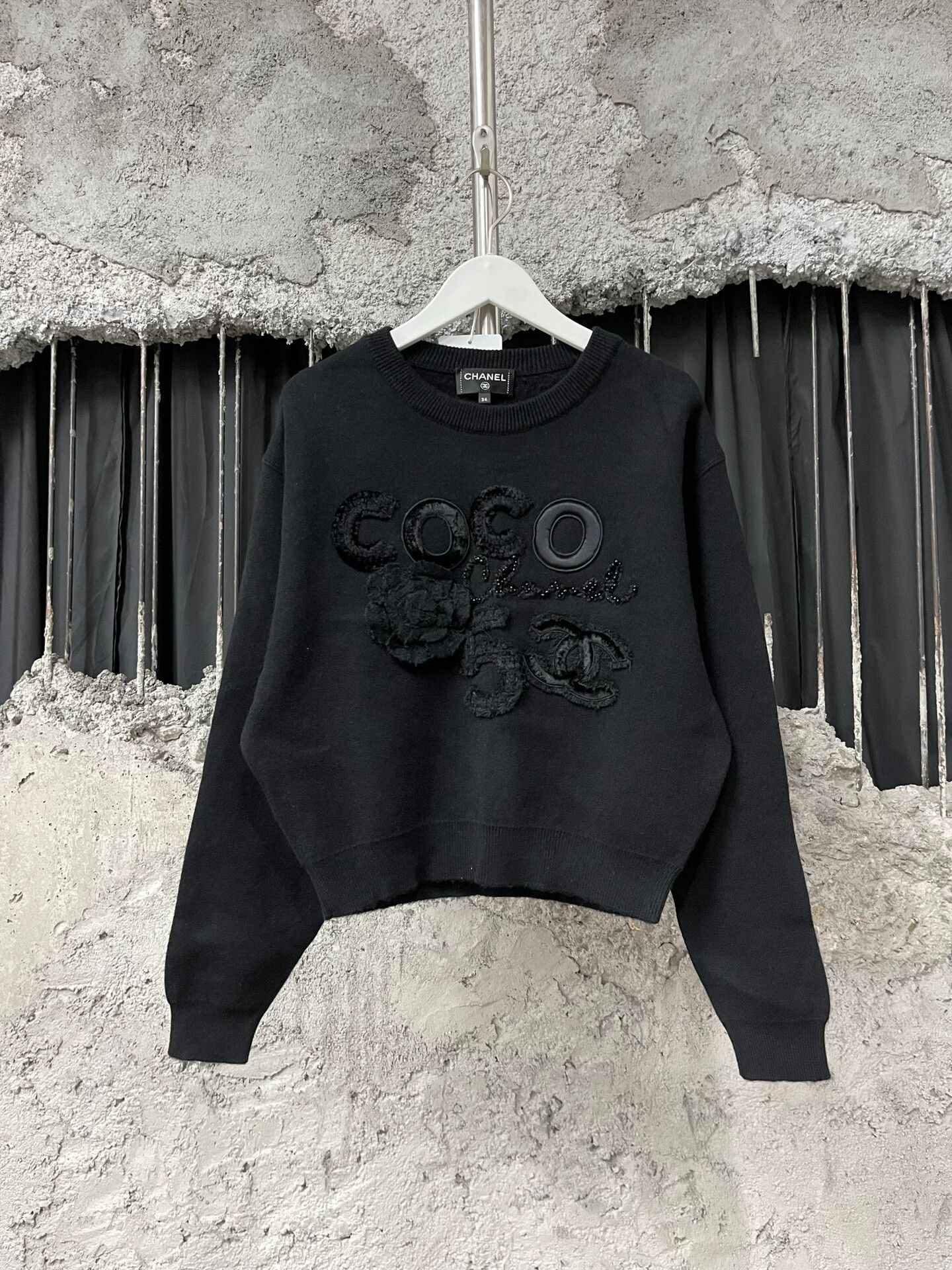 Chanel Coco Black Sweater