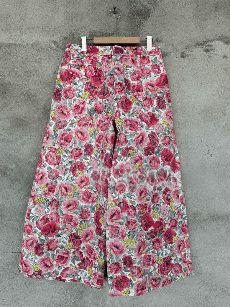Comme des Garcons Sz M Comme Des Garcons Homme Plus AD2021 Flower Pants-2505 Size US 32 / EU 48 - 2 Thumbnail
