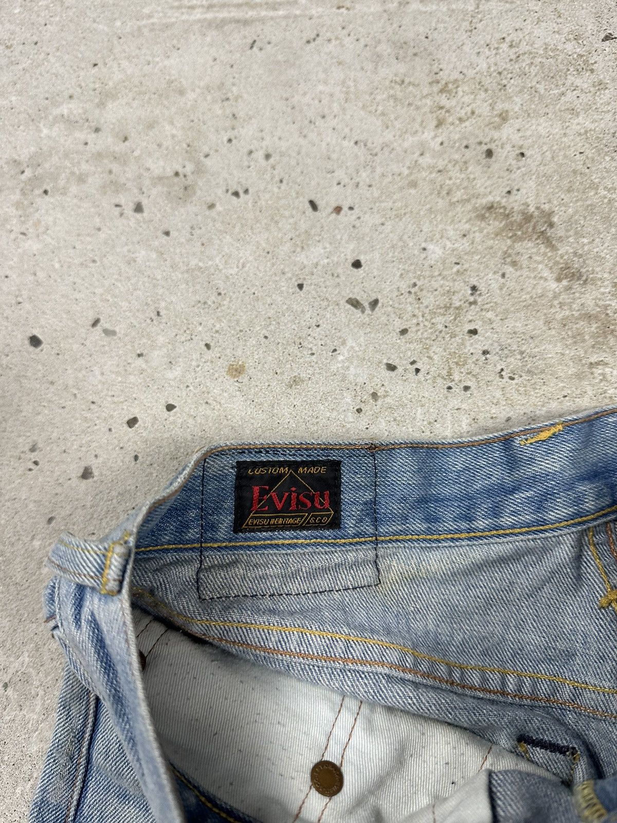 Evisu Vintage Evisu Blue Denim Shorts Lot 1006 Size US 28 / EU 44 - 9 Thumbnail
