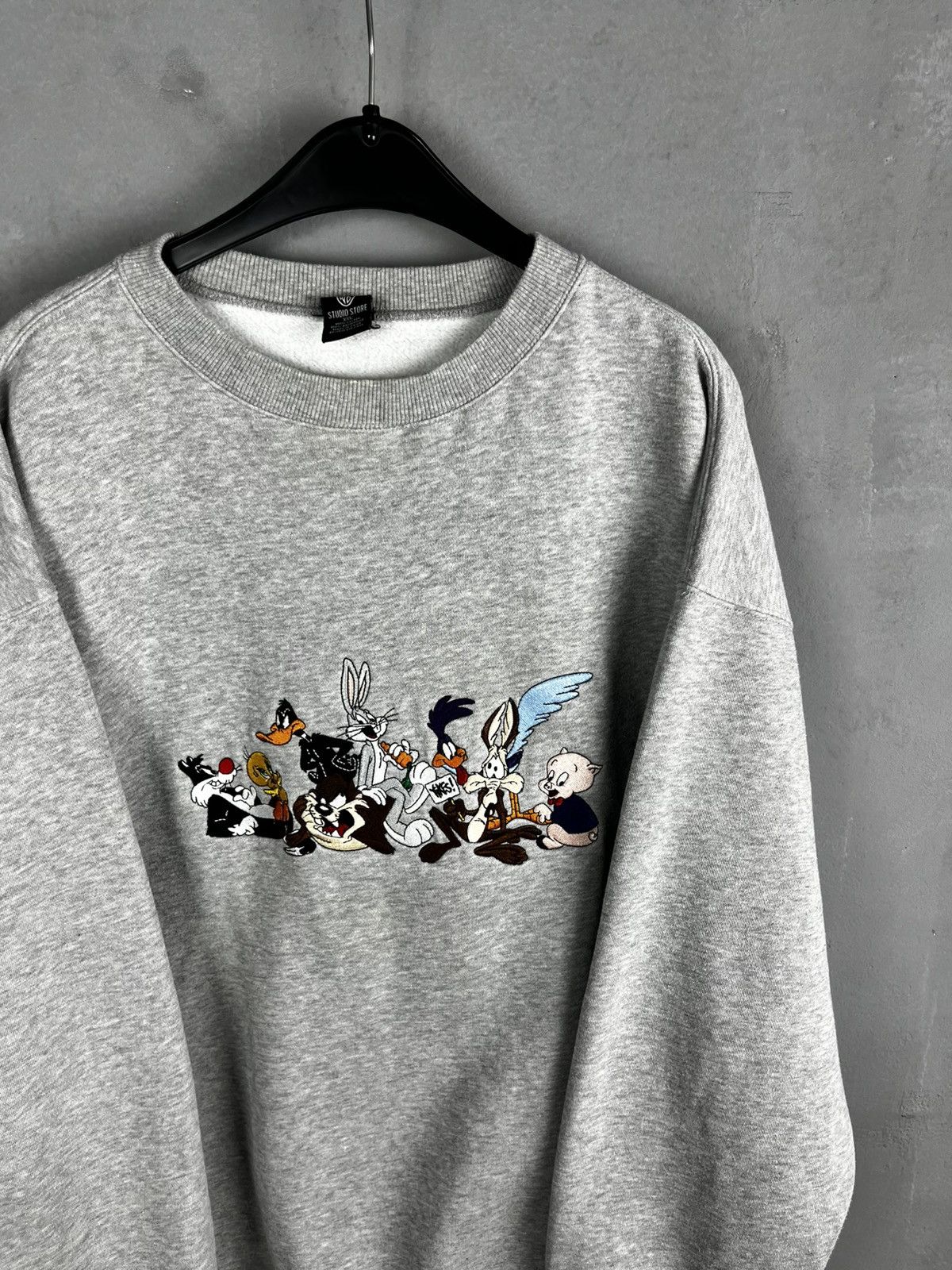 Warner Bros Warner Bros Vintage Looney Tunes sweatshirt 90s Size US XXL / EU 58 / 5 - 2 Thumbnail