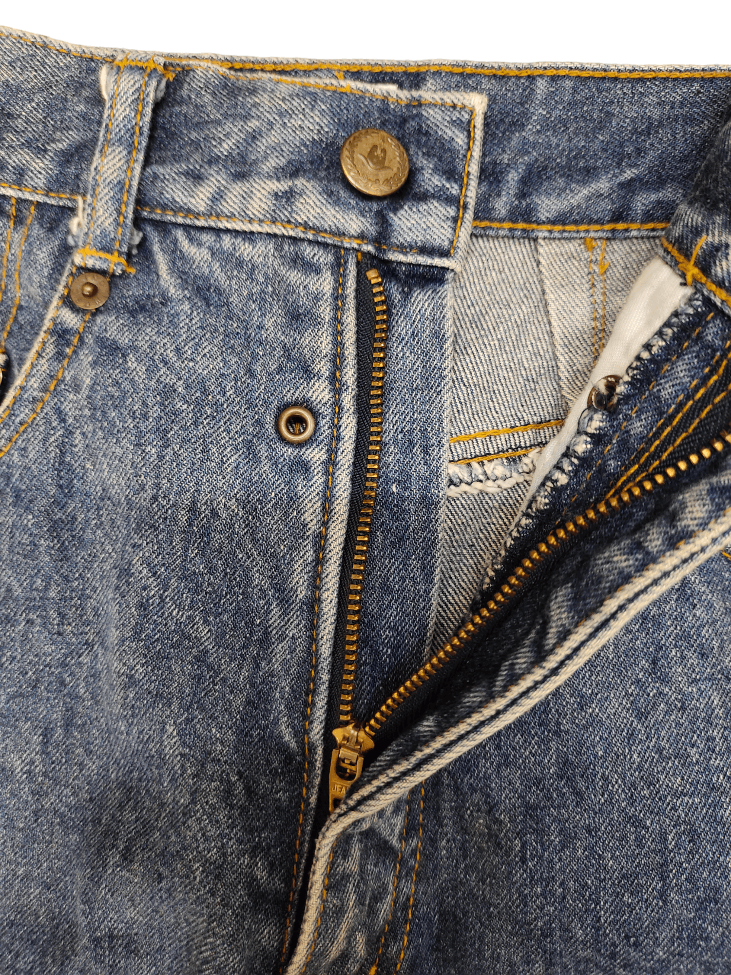 Moschino Vintage 90s Moschino Denim Jeans High Rise Size 24" / US 00 / IT 34 - 16 Thumbnail