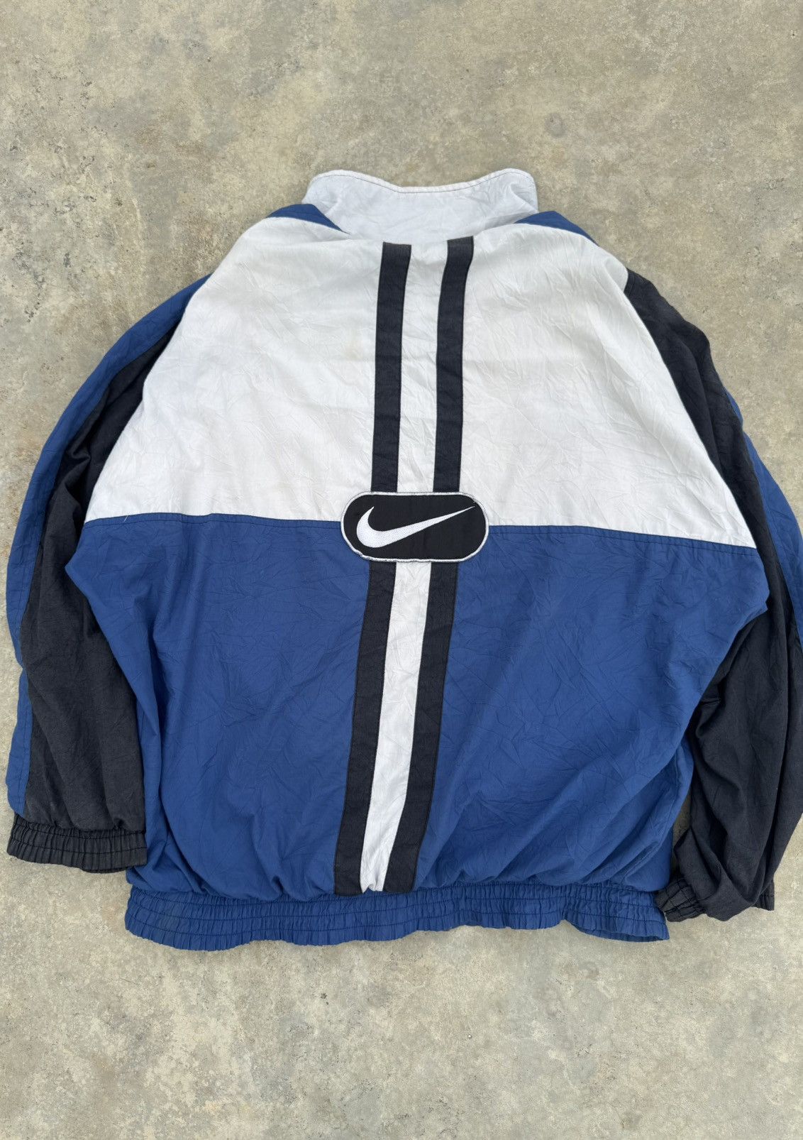 Nike Nike 90s Vintage Track Top Jacket Rare Jacket Size US XL / EU 56 / 4 - 1 Thumbnail