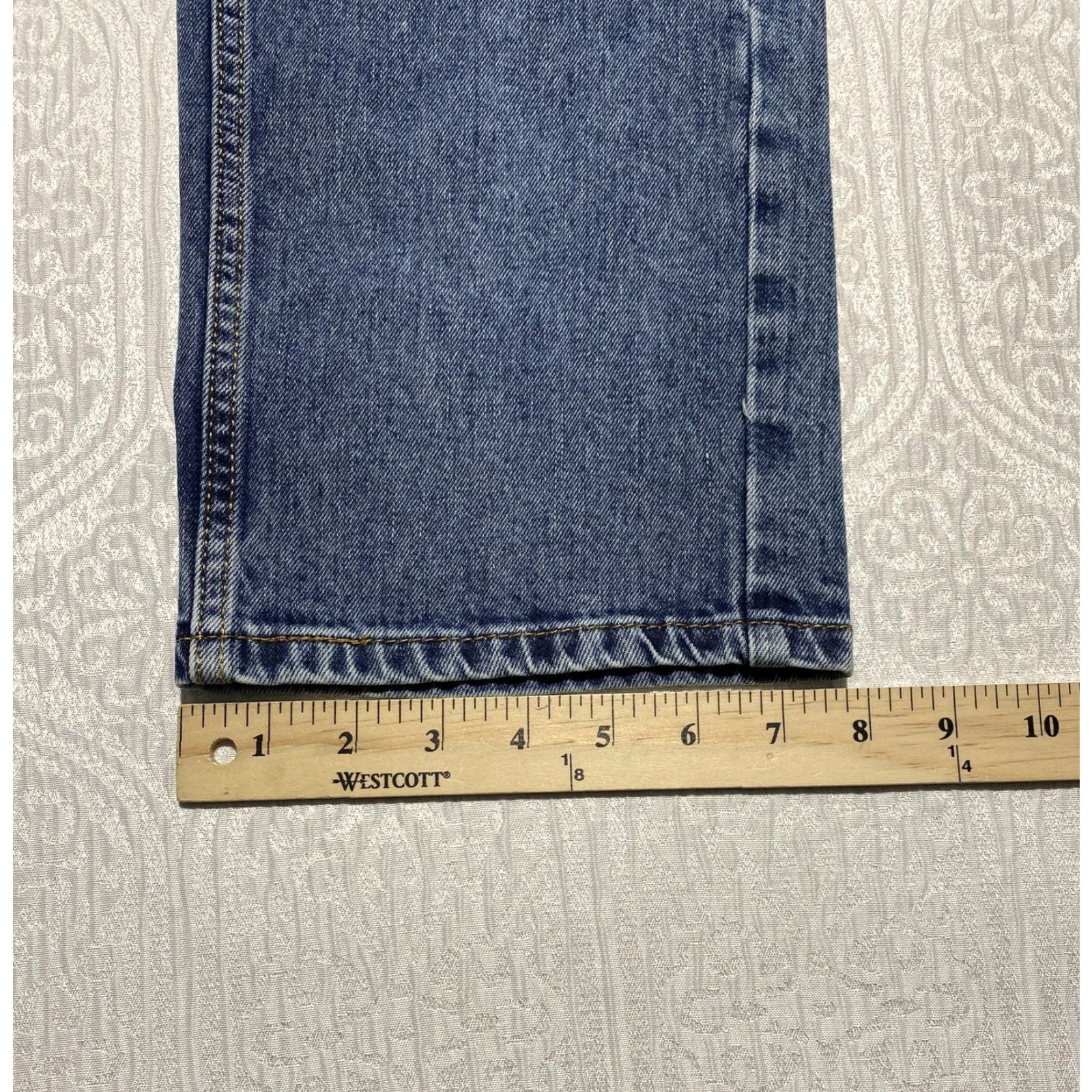 Levi's Levi's 559 Jeans Mens 32x32 Blue Denim 5-Pocket Relaxed Straight Stretch Cotton Elastodiene Size US 32 / EU 48 - 6 Thumbnail