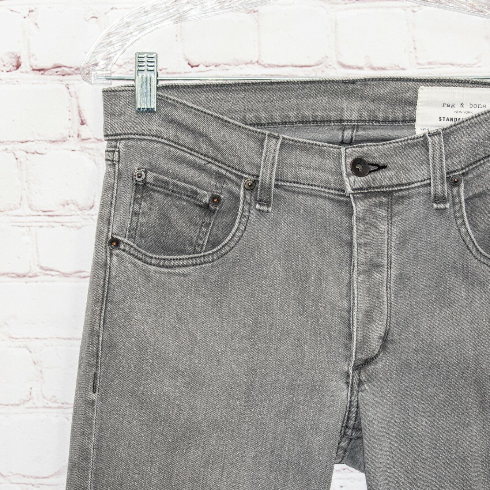 Rag & Bone Rag & Bone NY Standard Issue Fit 0 Supper Skinny Denim Jeans Size US 32 / EU 48 - 5 Thumbnail