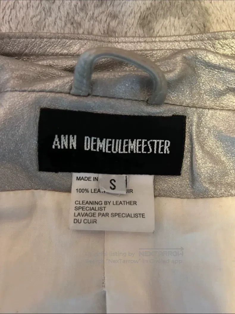 Ann Demeulemeester Ann Demeulemeester 48 silver jacket Size US XXS / EU 40 - 8 Thumbnail