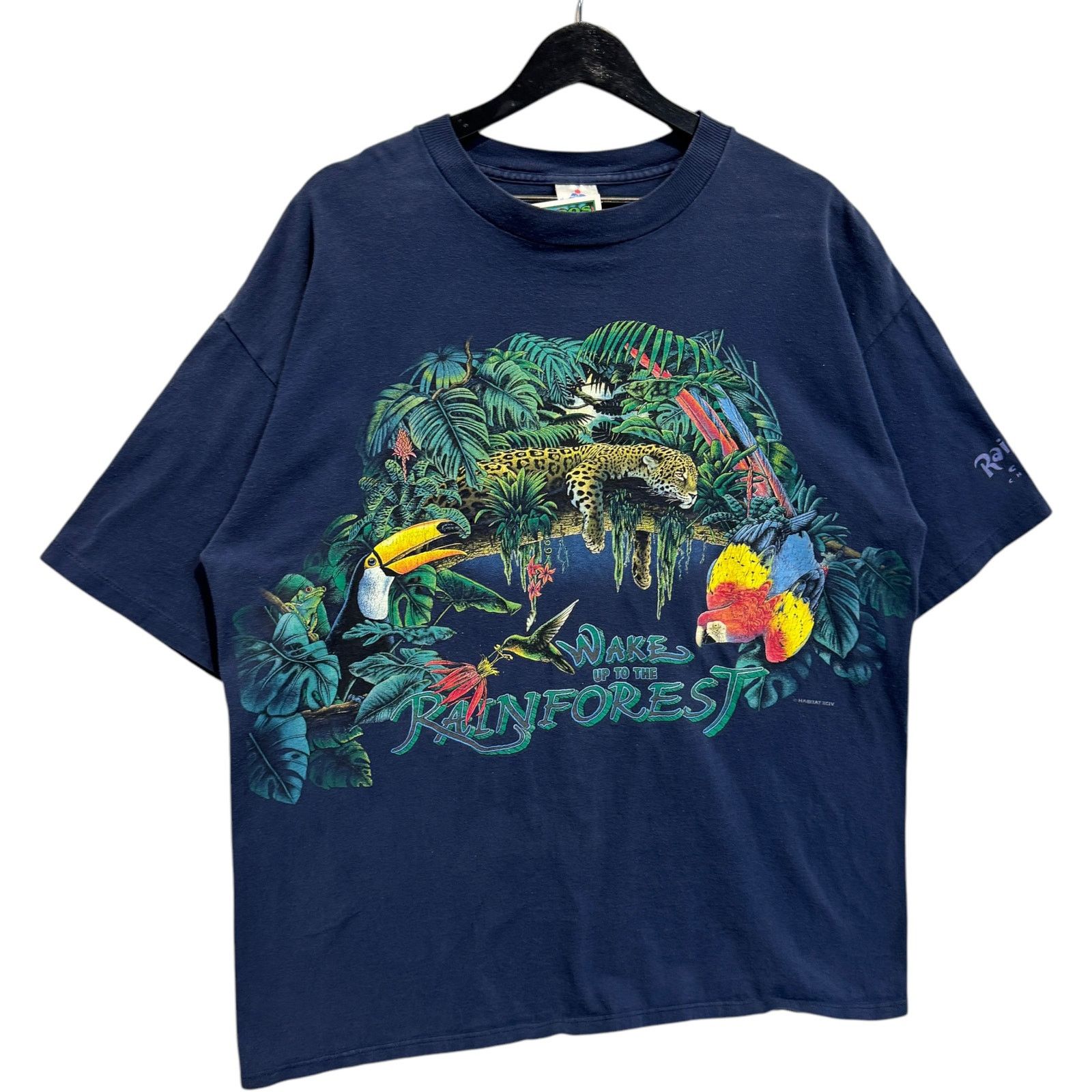 Vintage Vintage Wake Up To The Rainforest Tee XXL Size US XXL / EU 58 / 5 - 4 Thumbnail