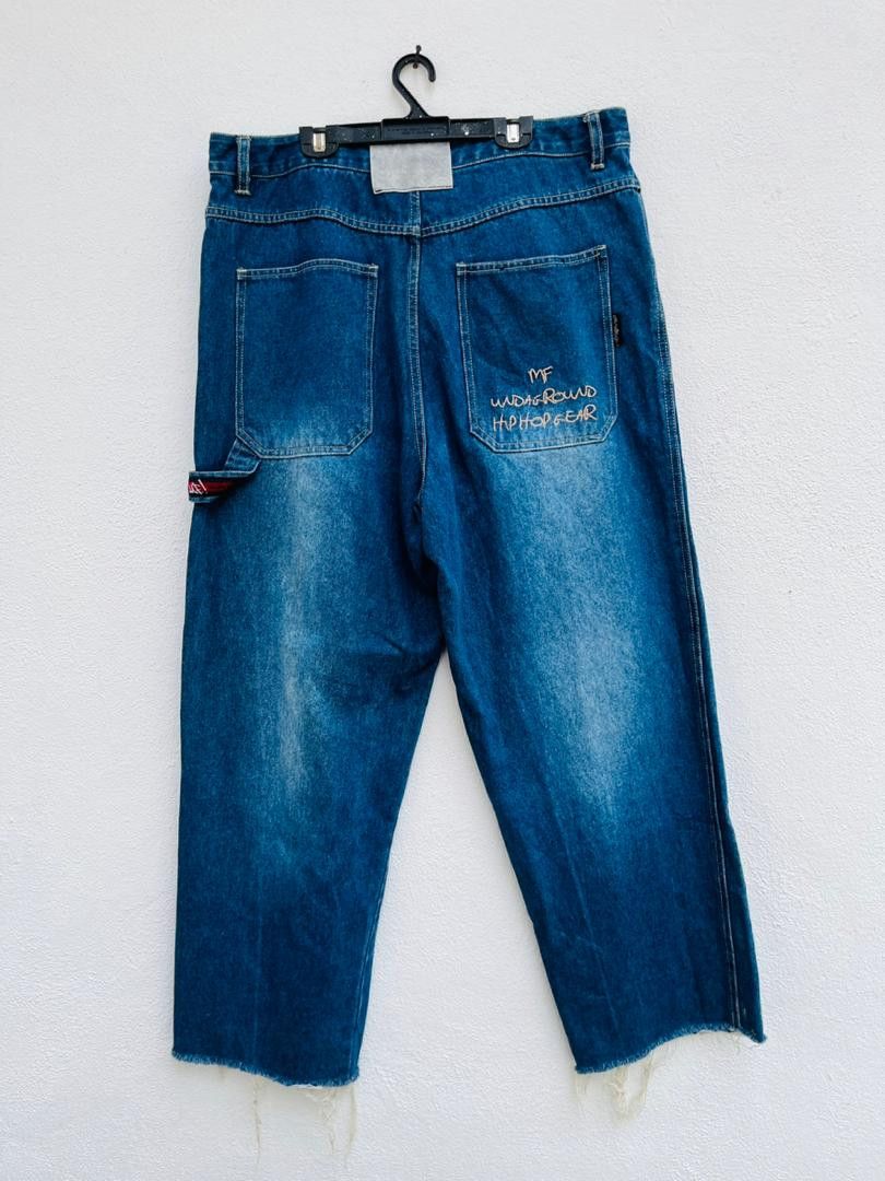 Japanese Brand Vintage Majah Flajah Hip Hop Beggie Streetwear Fashion Style Size US 34 / EU 50 - 2 Thumbnail