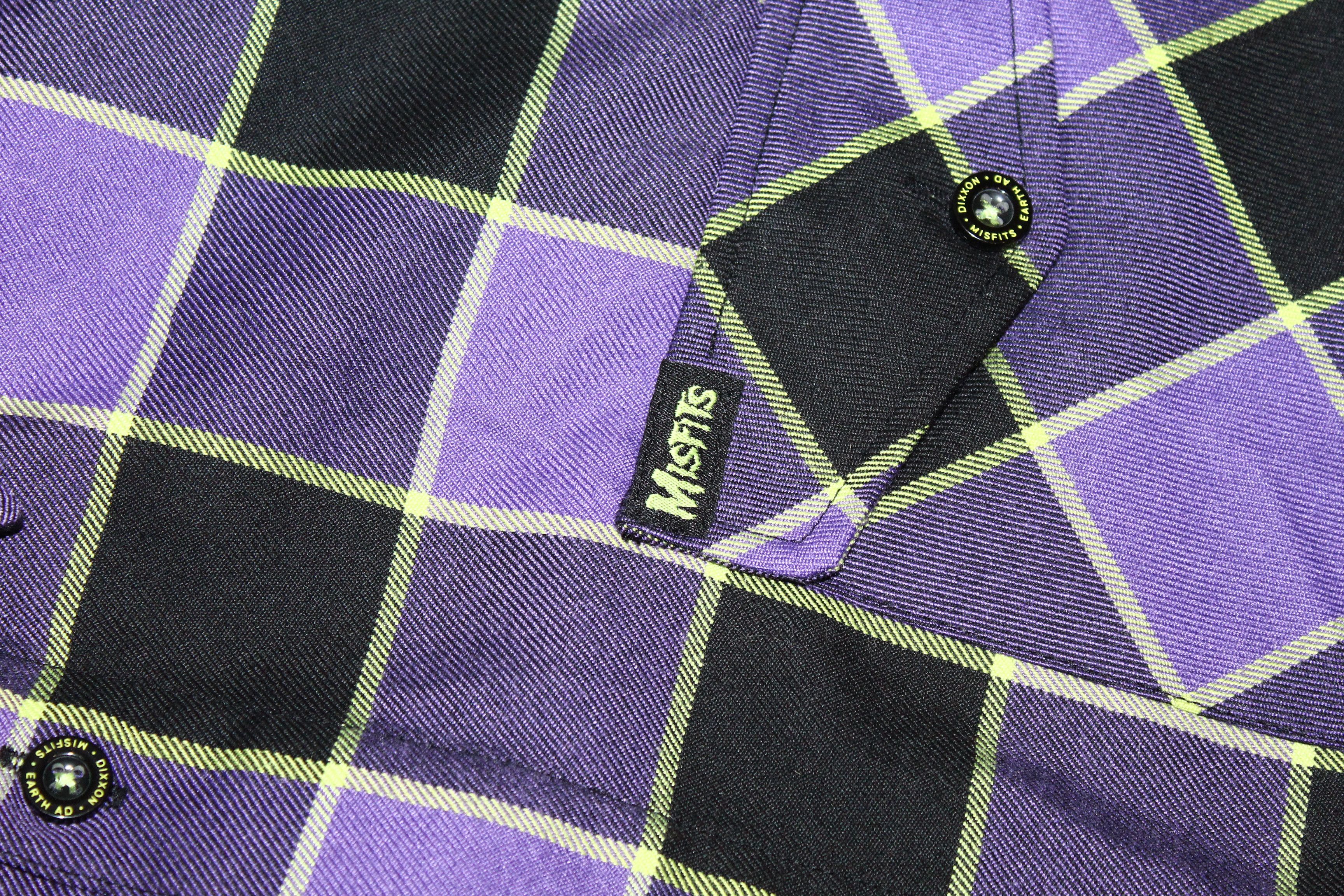 Dixxon Misfits x Dixxon Flannel Company plaid check shirt sz- 4XL Size US XXL / EU 58 / 5 - 8 Thumbnail