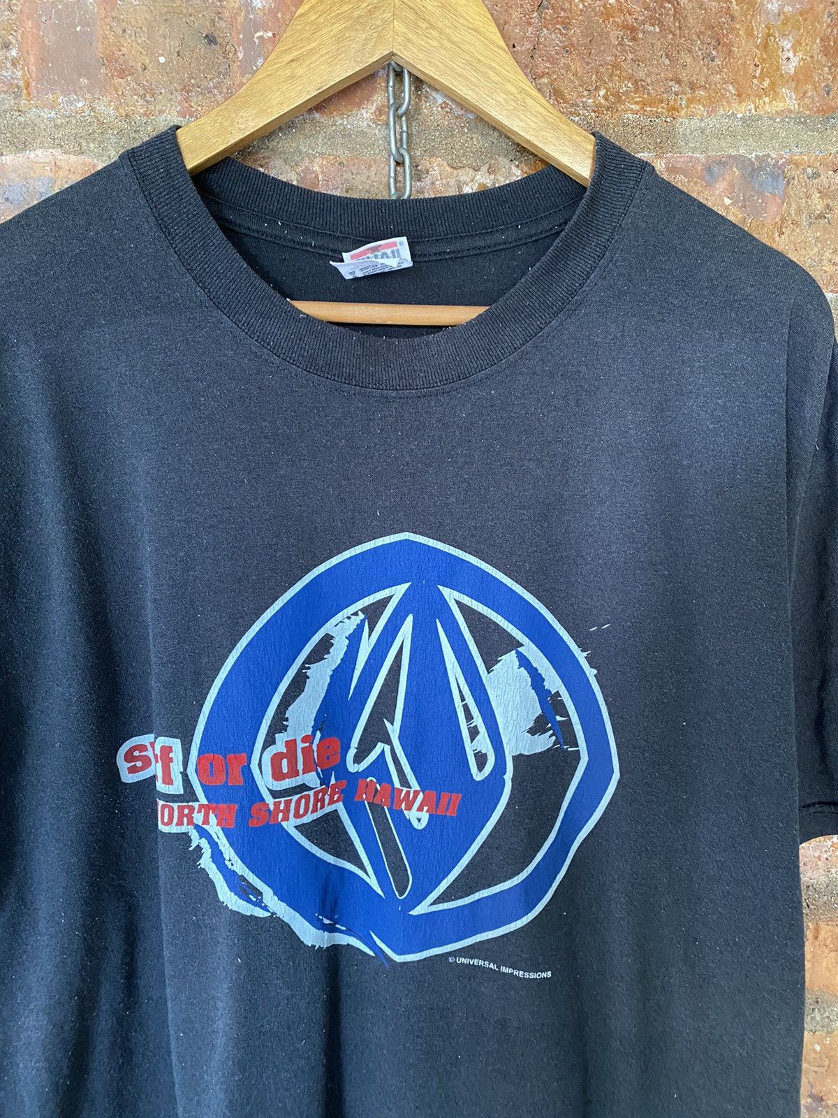 Vintage 1990s Surt or Die North shore Hawaii Size US XL / EU 56 / 4 - 3 Thumbnail