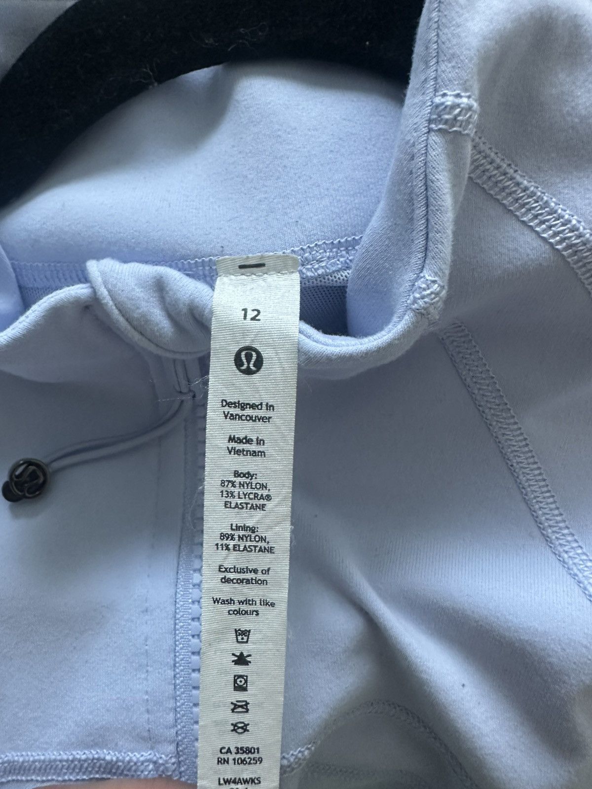 Lululemon Baby blue lulu define jacket Size M / US 6-8 / IT 42-44 - 3 Thumbnail