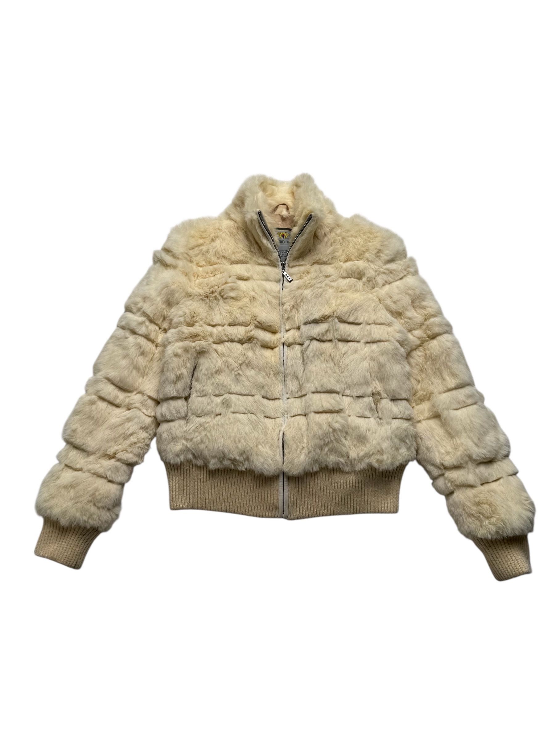 Vintage Real Fur Cropped Jacket M393(E42)D15(V14)