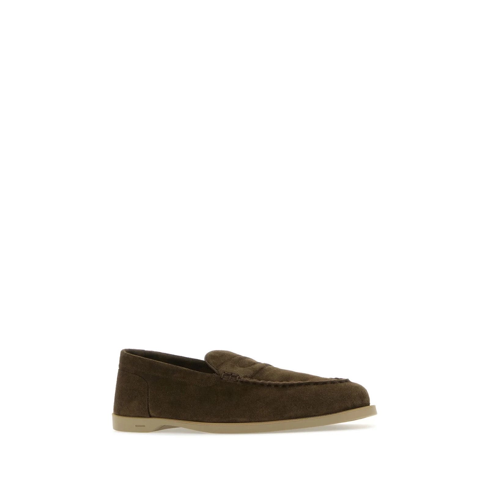John Lobb JOHN LOBB Pace Mud Suede Loafers New & Authentic (Men's Size Size US 12 / EU 45 - 2 Thumbnail