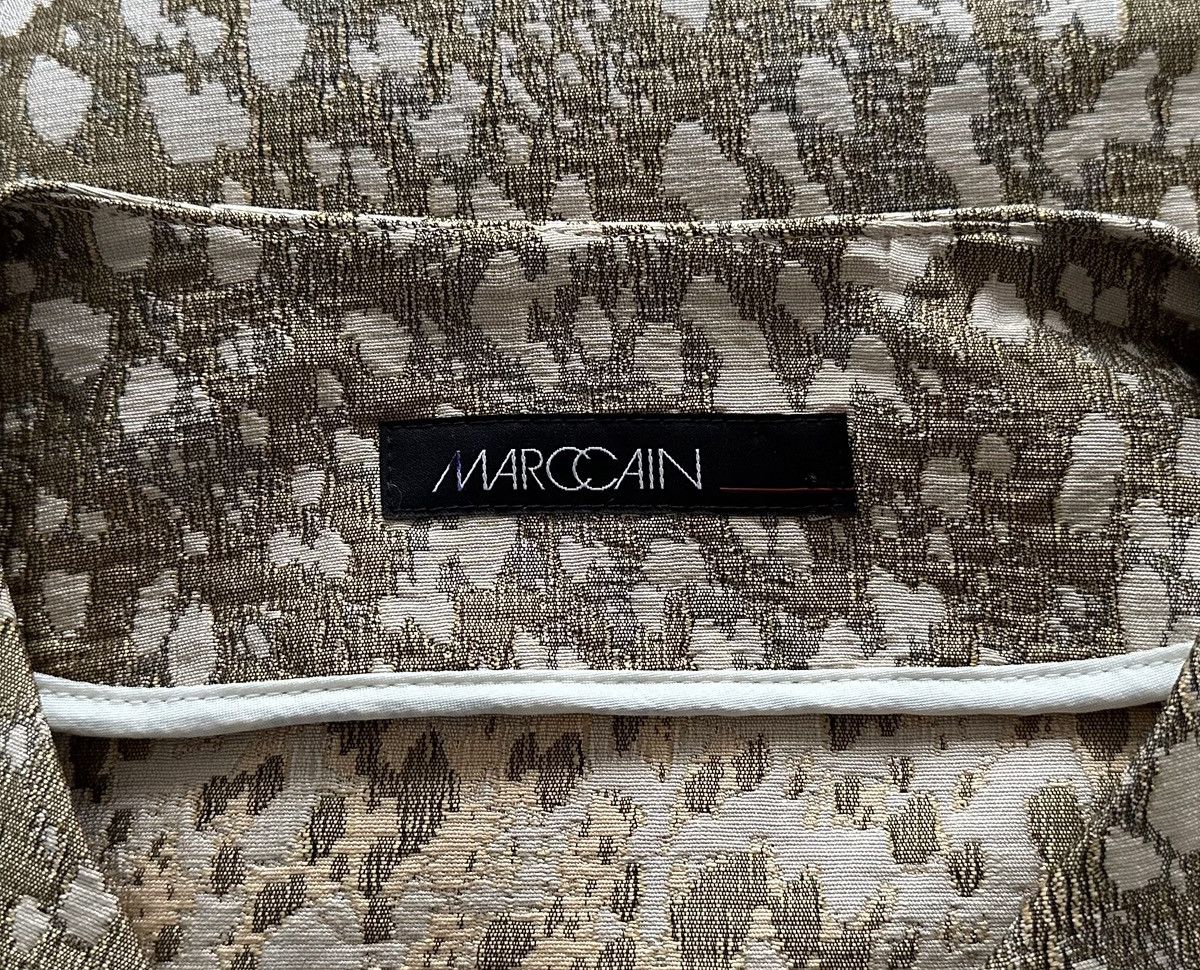 Other Marc Cain Gold Leopard Jacket Blazer Women's Size 2 Size M / US 6-8 / IT 42-44 - 4 Thumbnail