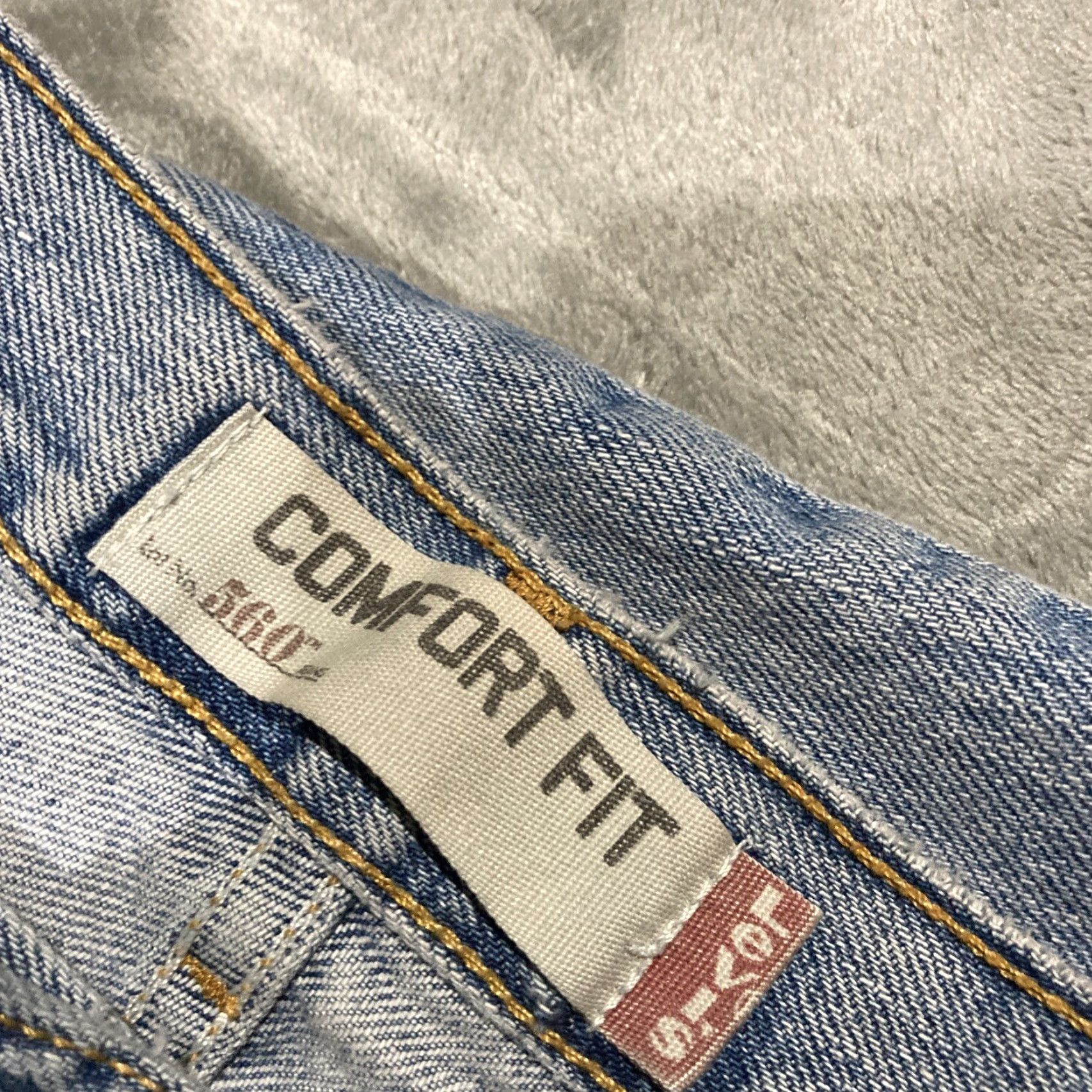 Levi's VINTAGE Levi's 560 Jeans Mens 40x30 Blue Loose Fit Tapered Baggy 90s 1999 Y2K Size US 40 / EU 56 - 7 Thumbnail