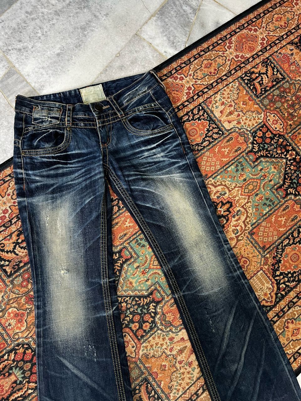 Japanese Brand Yoshitomo Nara Lolita Distressed Jeans Size US 31 - 15 Thumbnail