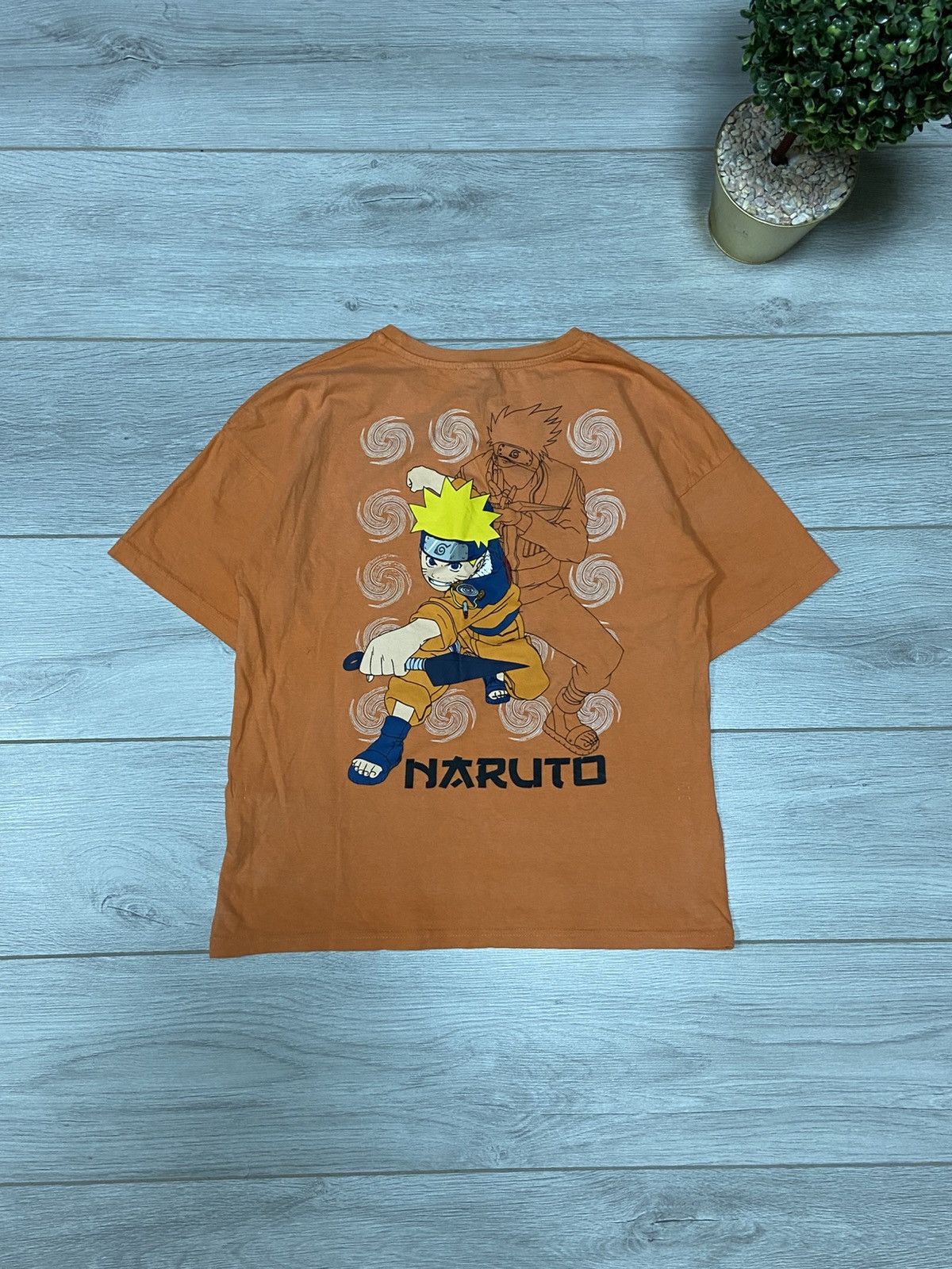 Cartoon Network Naruto 2002 anime Kakashi Masashi vintage big print t-shirt Size US S / EU 44-46 / 1 - 1 Thumbnail