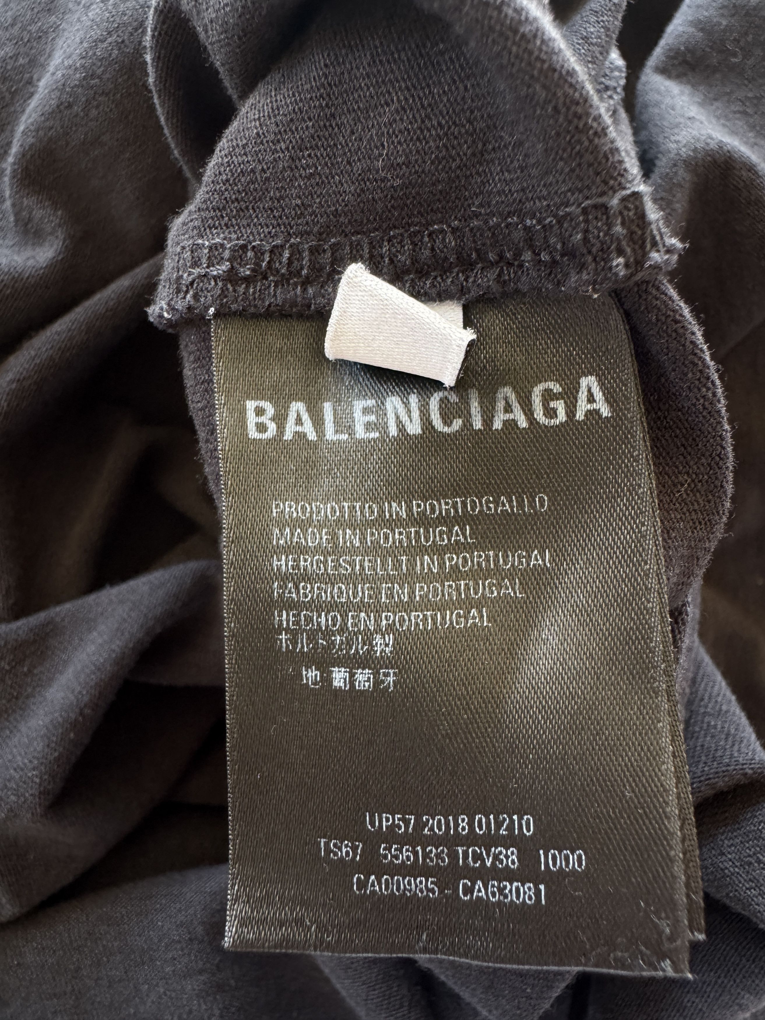 Balenciaga Balenciaga FW18 Speed Hunters T-Shirt Size US XL / EU 56 / 4 - 8 Thumbnail