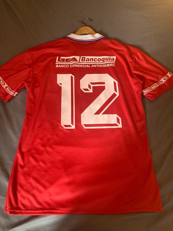 non Deportivo Independiente Medellin Retro Jersey - 90s XL Size US XL / EU 56 / 4 - 2 Thumbnail