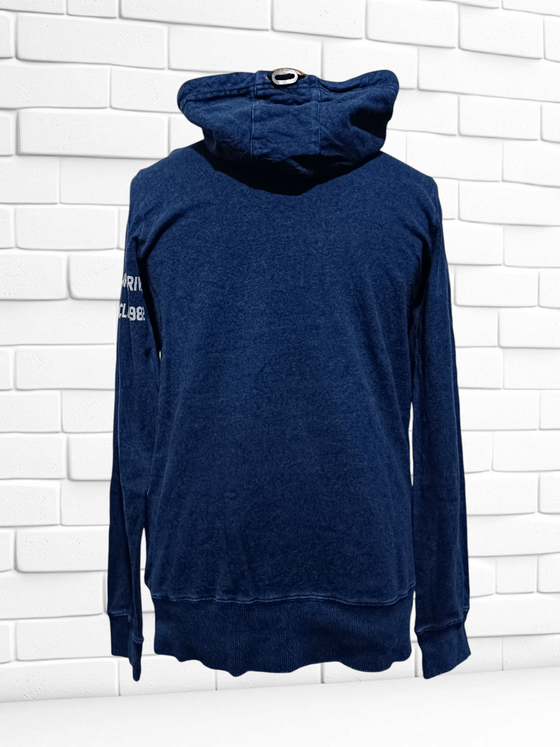 Japanese Brand Indigo Sweater Jacket Size US M / EU 48-50 / 2 - 5 Thumbnail