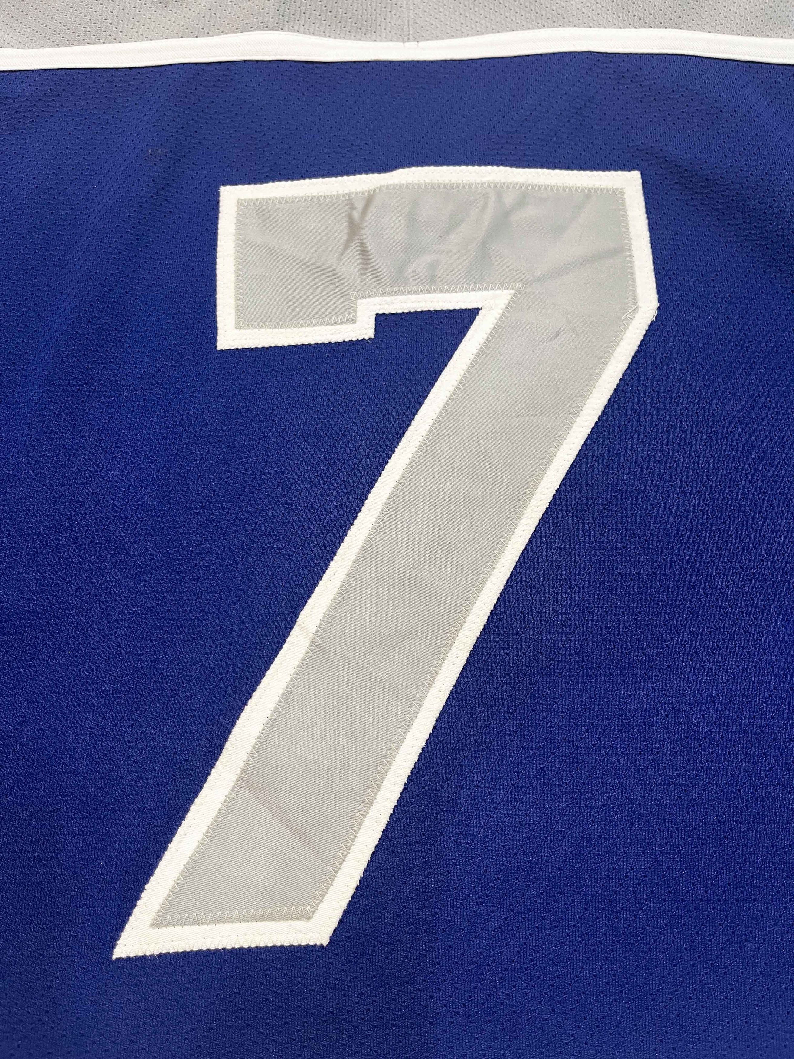 Vintage Vintage Maska Sudbury Wolves #7 OHL Hockey Jersey Size US L / EU 52-54 / 3 - 5 Thumbnail