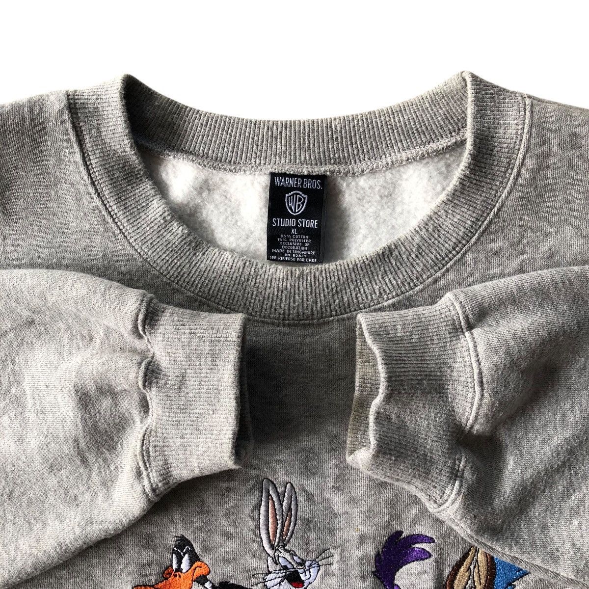 Cartoon Network × Vintage × Warner Bros WARNER BROS Embroidered Cartoon Sweatshirt Size US XL / EU 56 / 4 - 4 Thumbnail